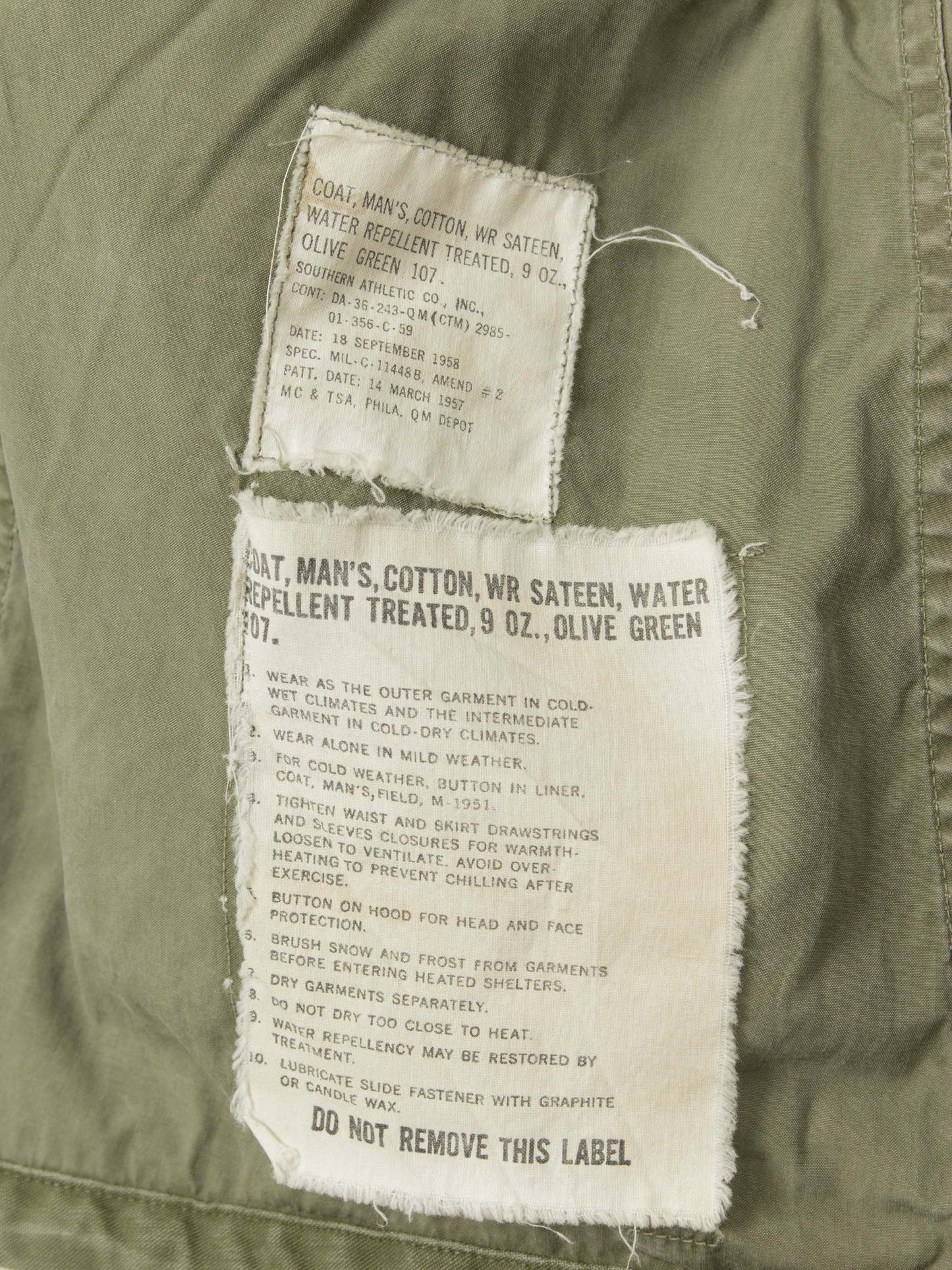 Vtg 1950s US Army M51 Field Jacket (Small-Reg)