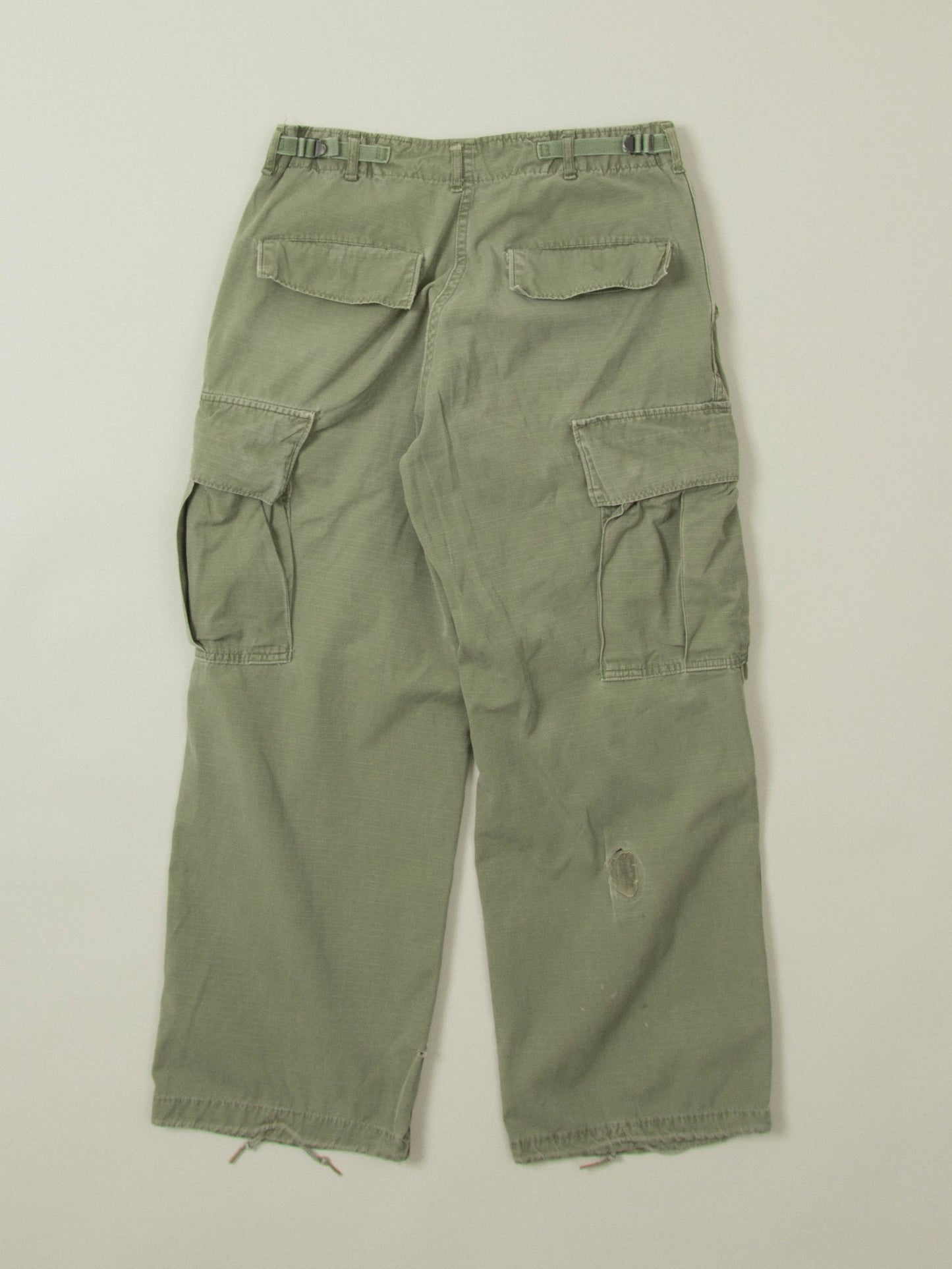 Vtg 1969 US Army 'Vietnam War' Jungle Trousers (S-Short)