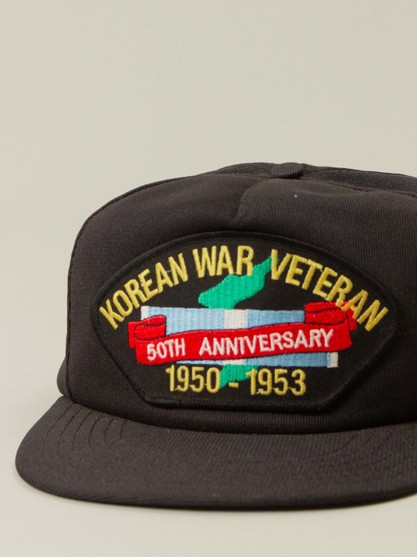 Vtg Korean War Veteran Snapback - Made In USA