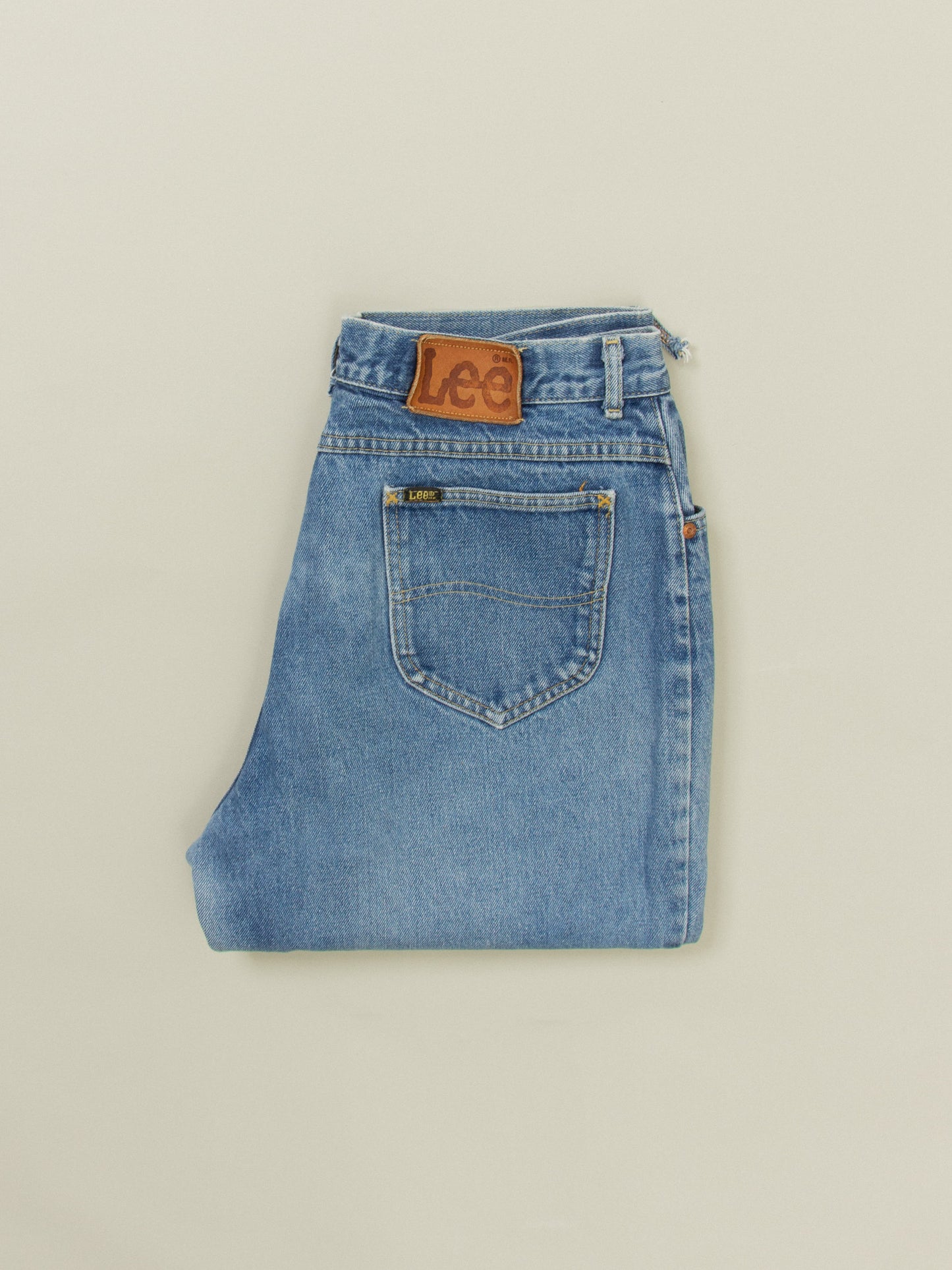 Vtg 1980s Lee Riders Denim Trousers - Made in USA (32x28)