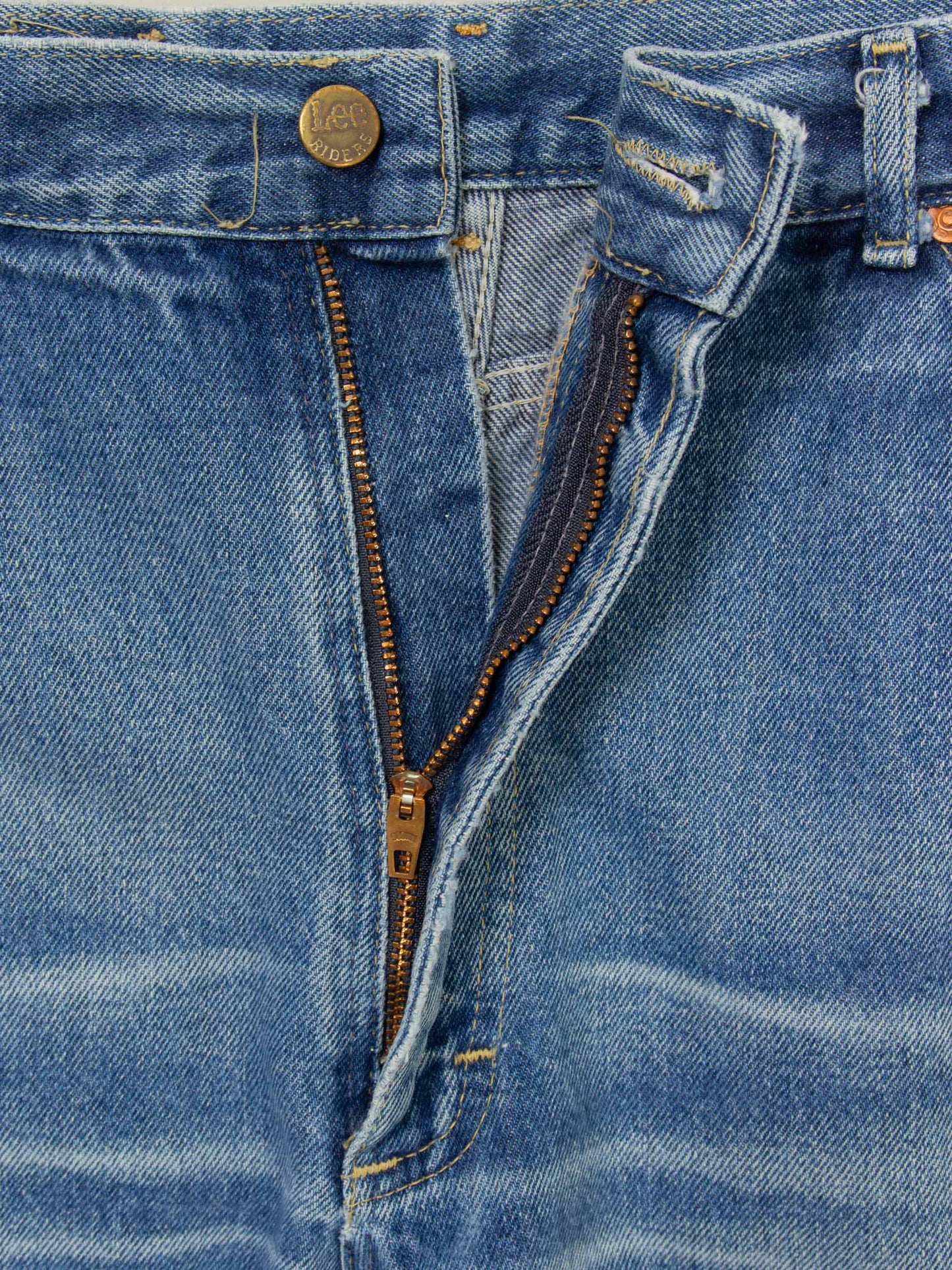 Vtg 1980s Lee Riders Denim Trousers - Made in USA (32x28)