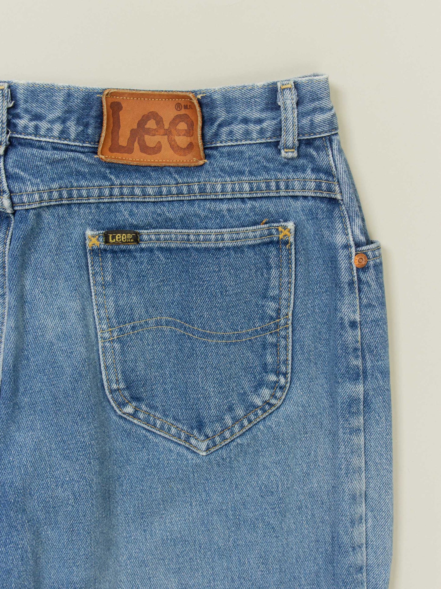 Vtg 1980s Lee Riders Denim Trousers - Made in USA (32x28)