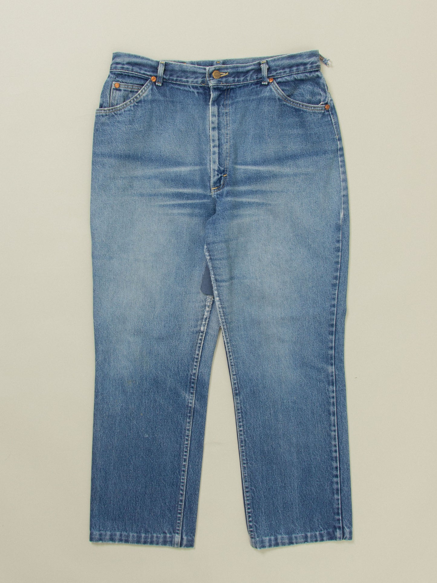 Vtg 1980s Lee Riders Denim Trousers - Made in USA (32x28)