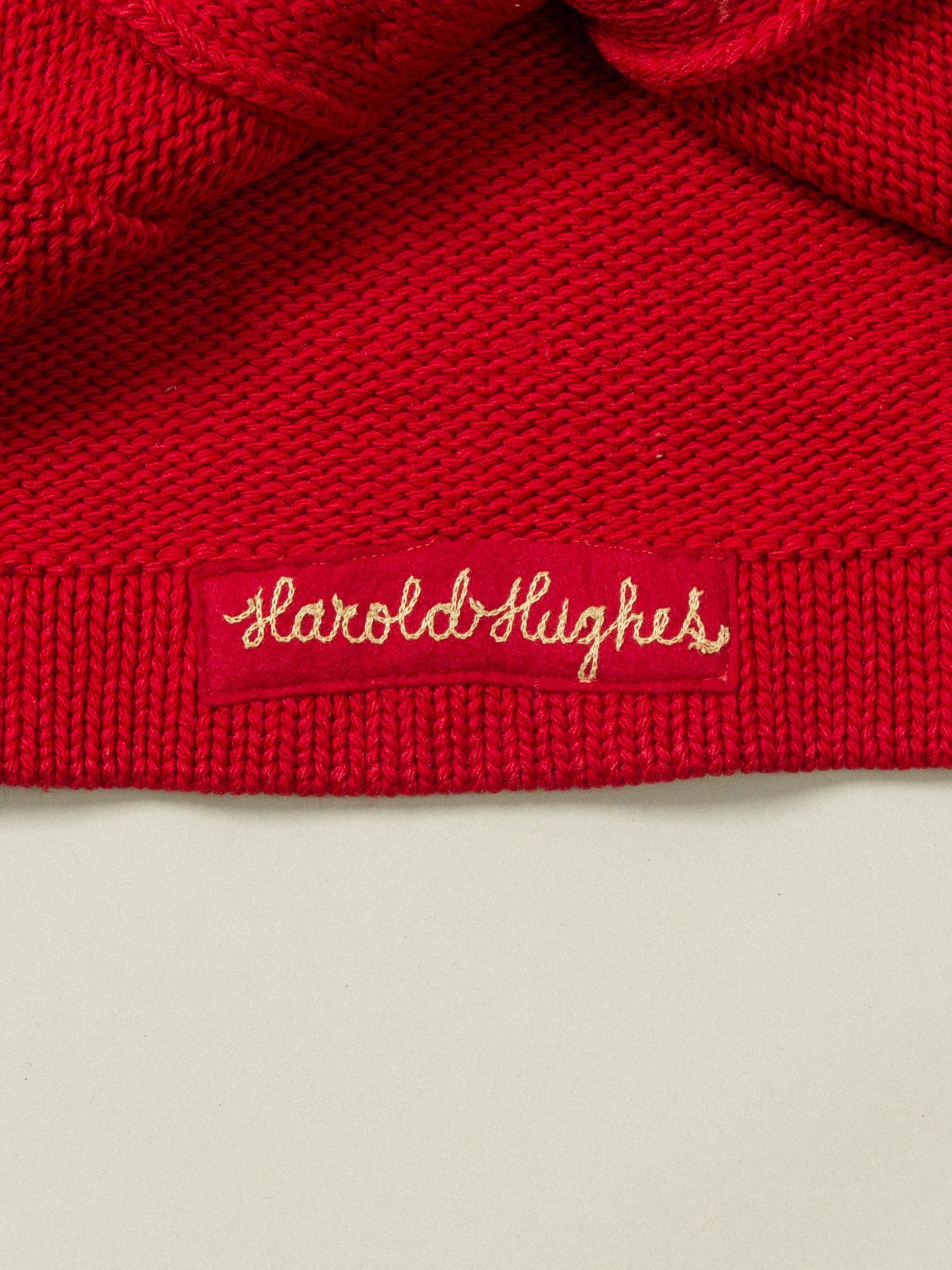 Vtg 1940s Letterman Wool Knit Cardigan (S)