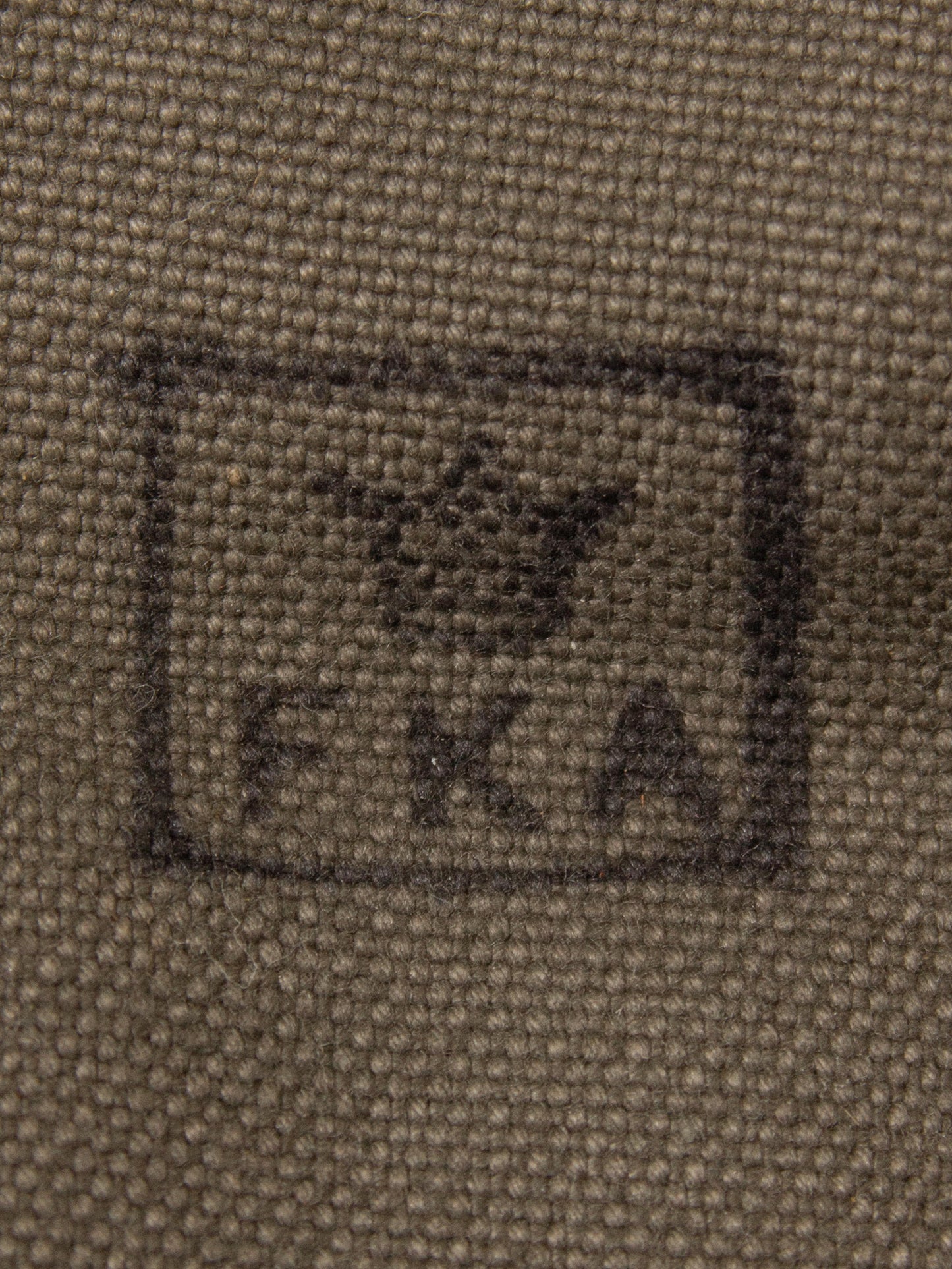 Vtg WW2 Swedish Army Gas Mask Bag
