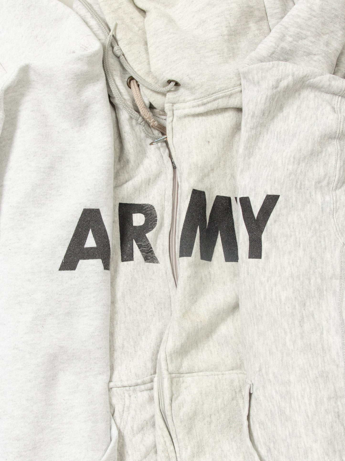 Vtg US Army Full-Zip Hoodie