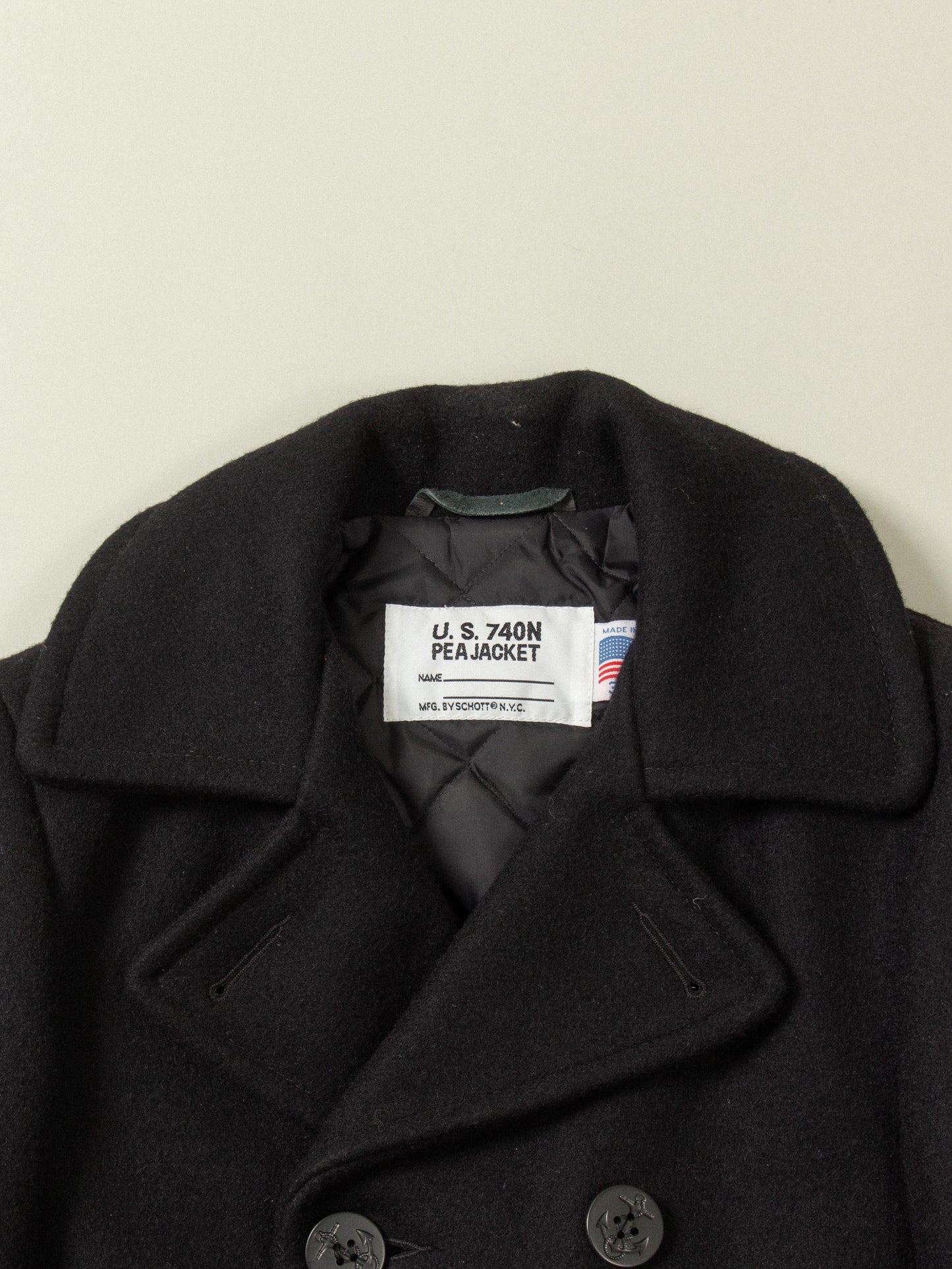 Schott NYC Peacoat 740N