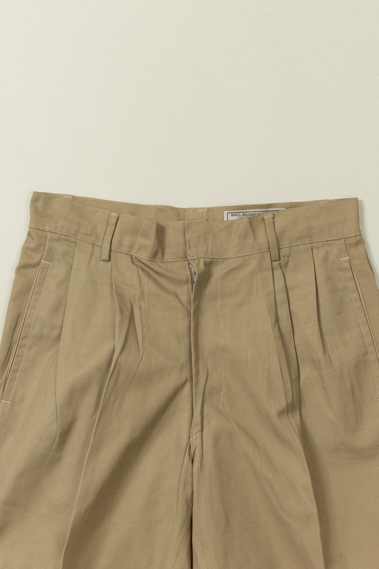 Vtg 1980s Italian Army Shorts