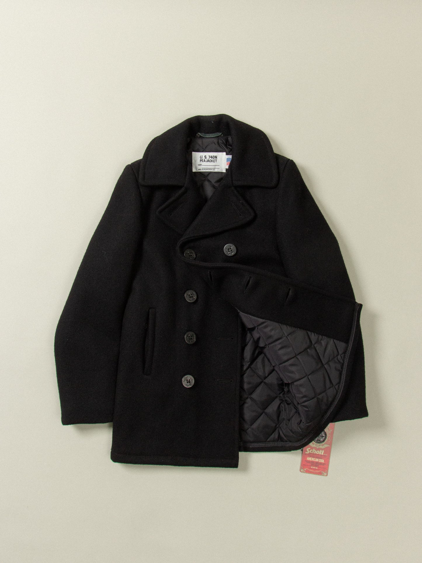 Schott NYC Peacoat 740N