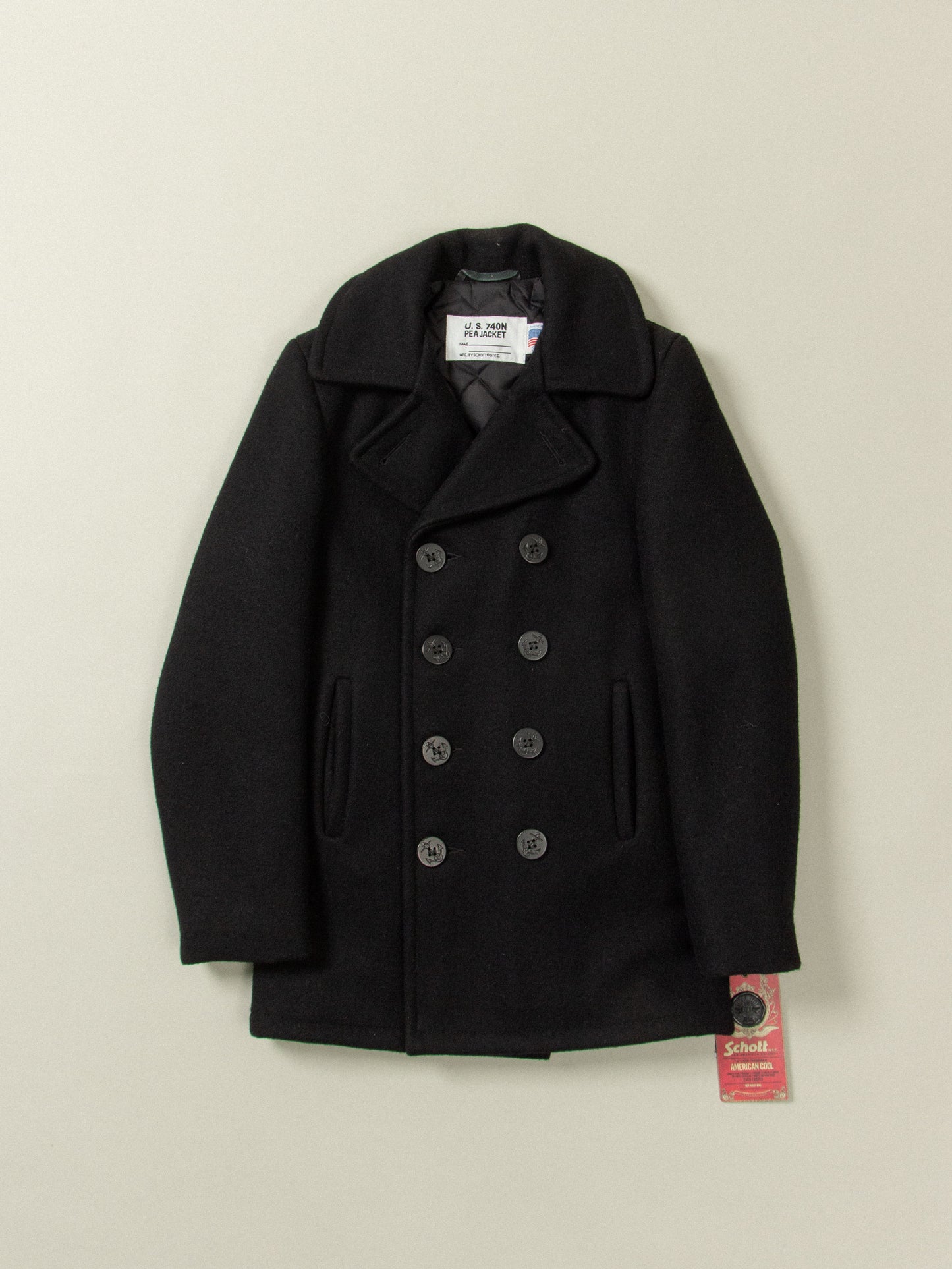 Schott NYC Peacoat 740N