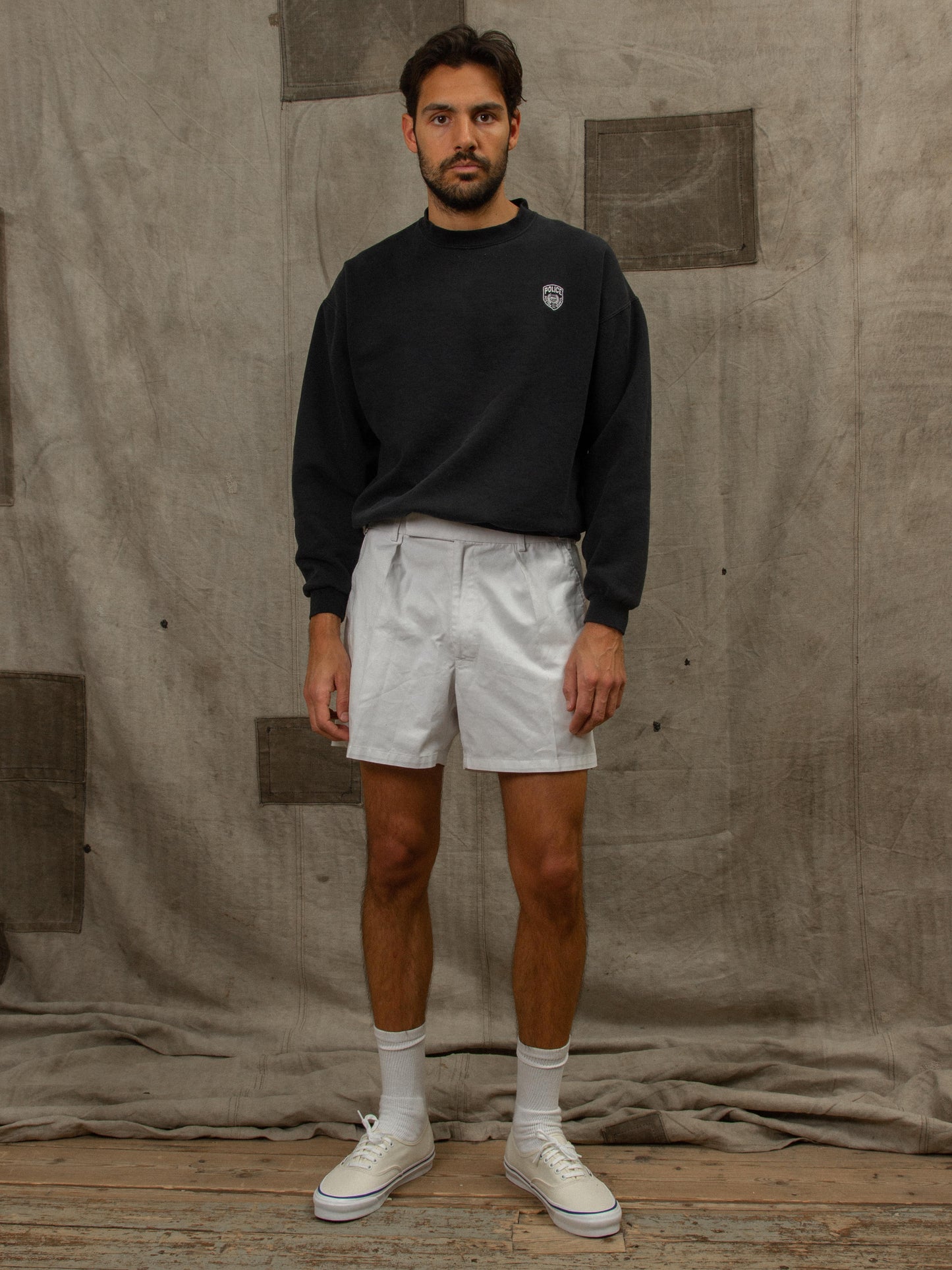 Vtg British Army Pleat Shorts