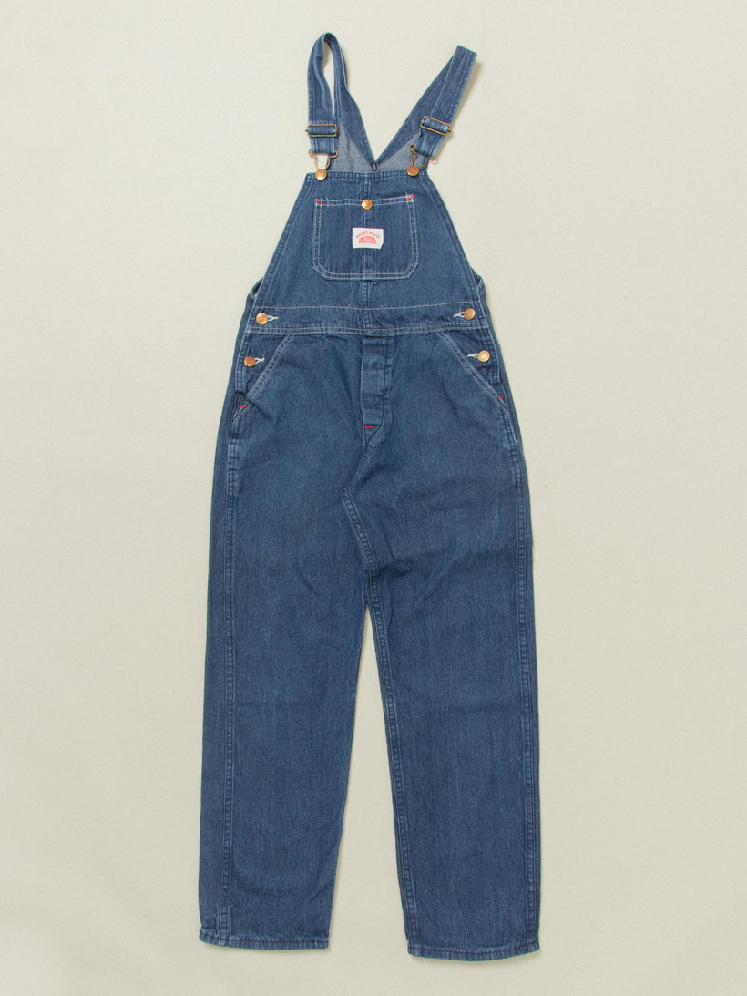 Vtg Round House Denim Overalls - Made in USA (XXS)