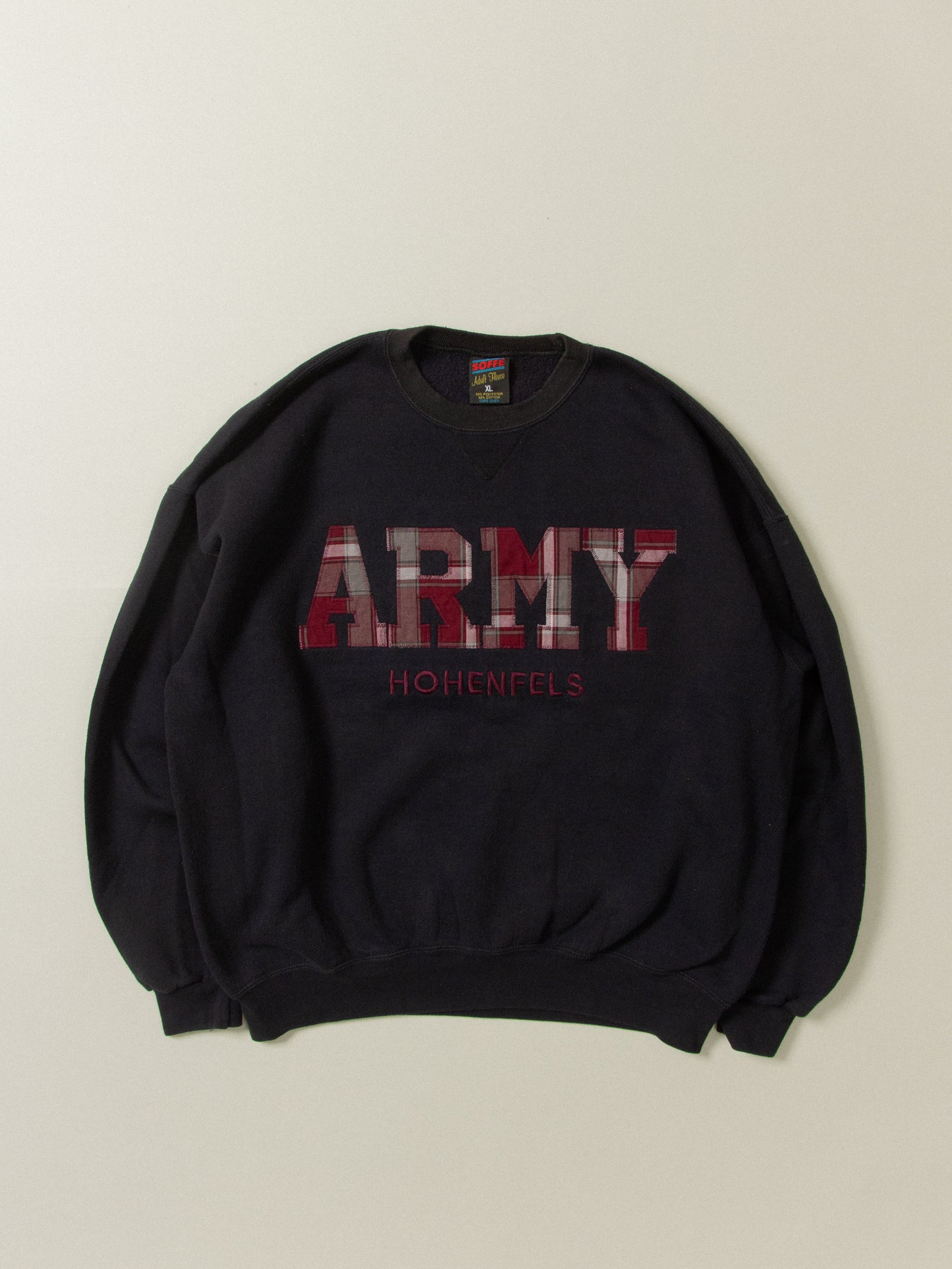 Vtg 1990s Soffe Army Sweatshirt - Made in USA (XXL)