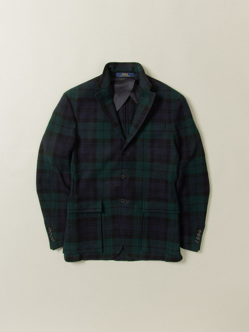 Polo Ralph Lauren Blackwatch Tartan Wool Sports Coat (S)