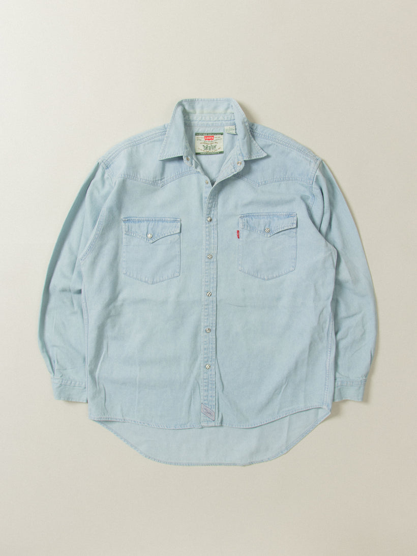 Vtg Levi's Denim Shirt (L)
