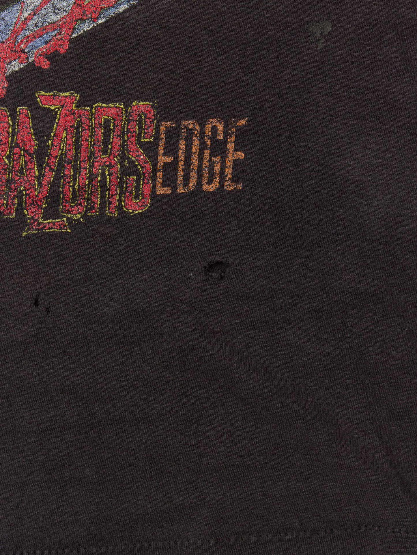 Vtg 1990s ACDC "The Razors Edge" World Tour Single Stitch Tee (L)