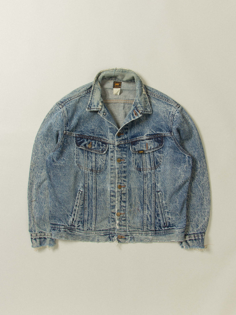 Vtg 1980s Lee Riders Denim Jacket - Made in USA (L)