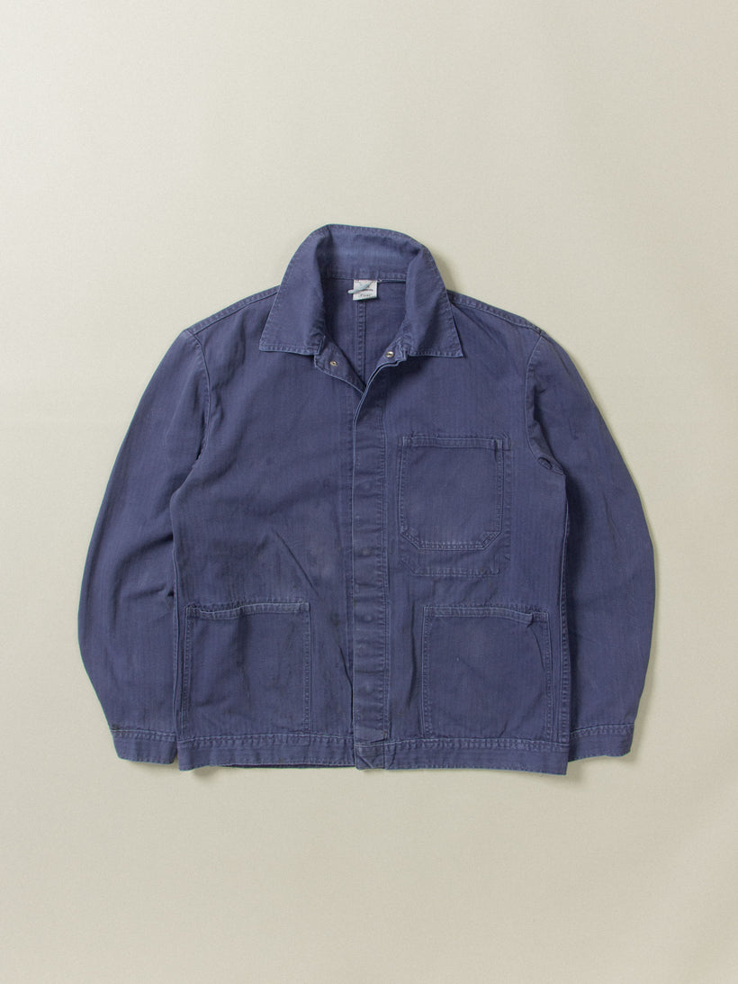 Vtg HBT Chore Jacket (S)