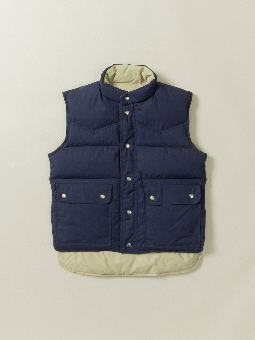 Vtg Simco Reversible Down Vest (S)