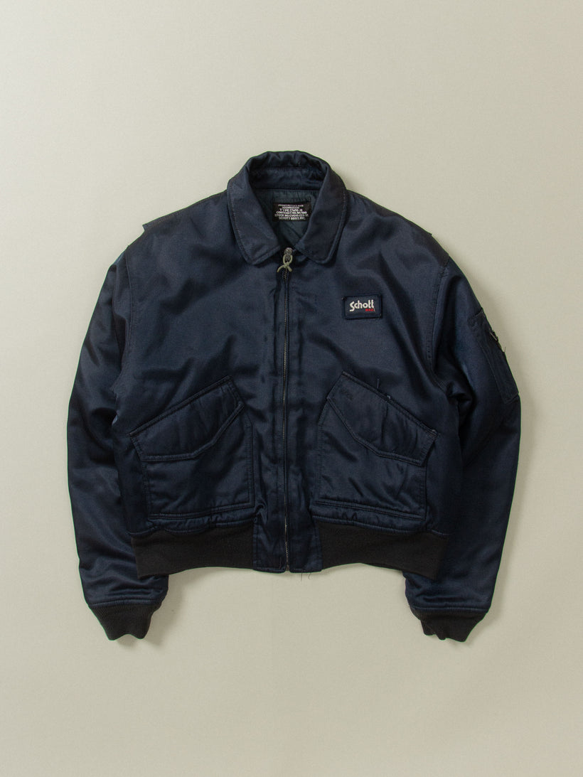 Vtg 1990s Schott NYC Heavy CWU Jacket (XL)