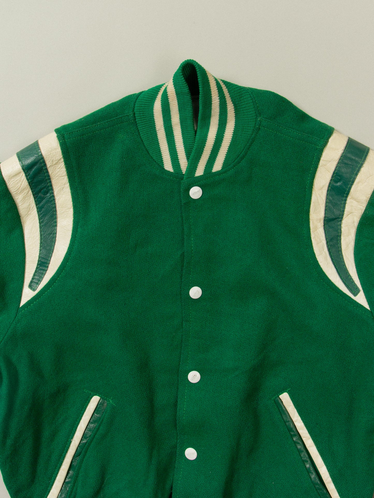 Vtg 1970s Holloway Varsity Jacket (M)