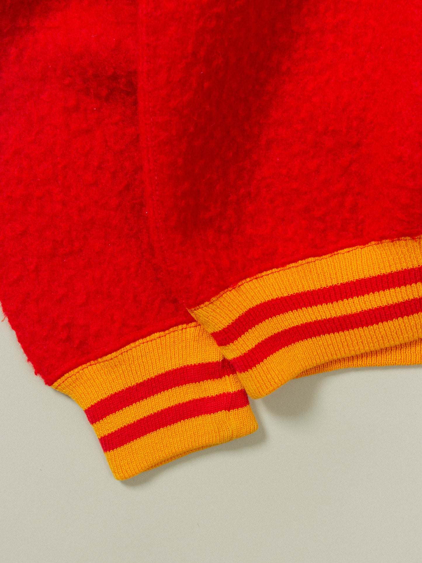 Vtg 1950s Champion Half-Zip Sweater - Made in USA (S)
