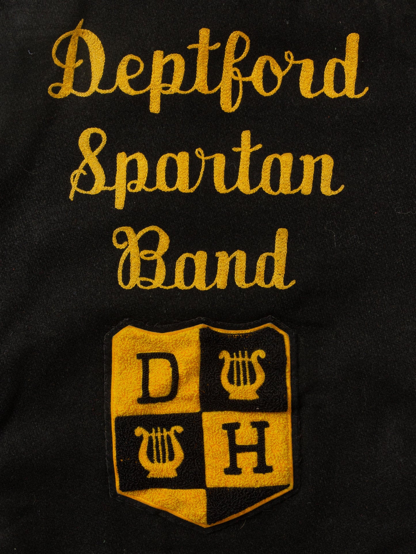 Vtg 1970s Deptford Spartan Band Jacket (M)