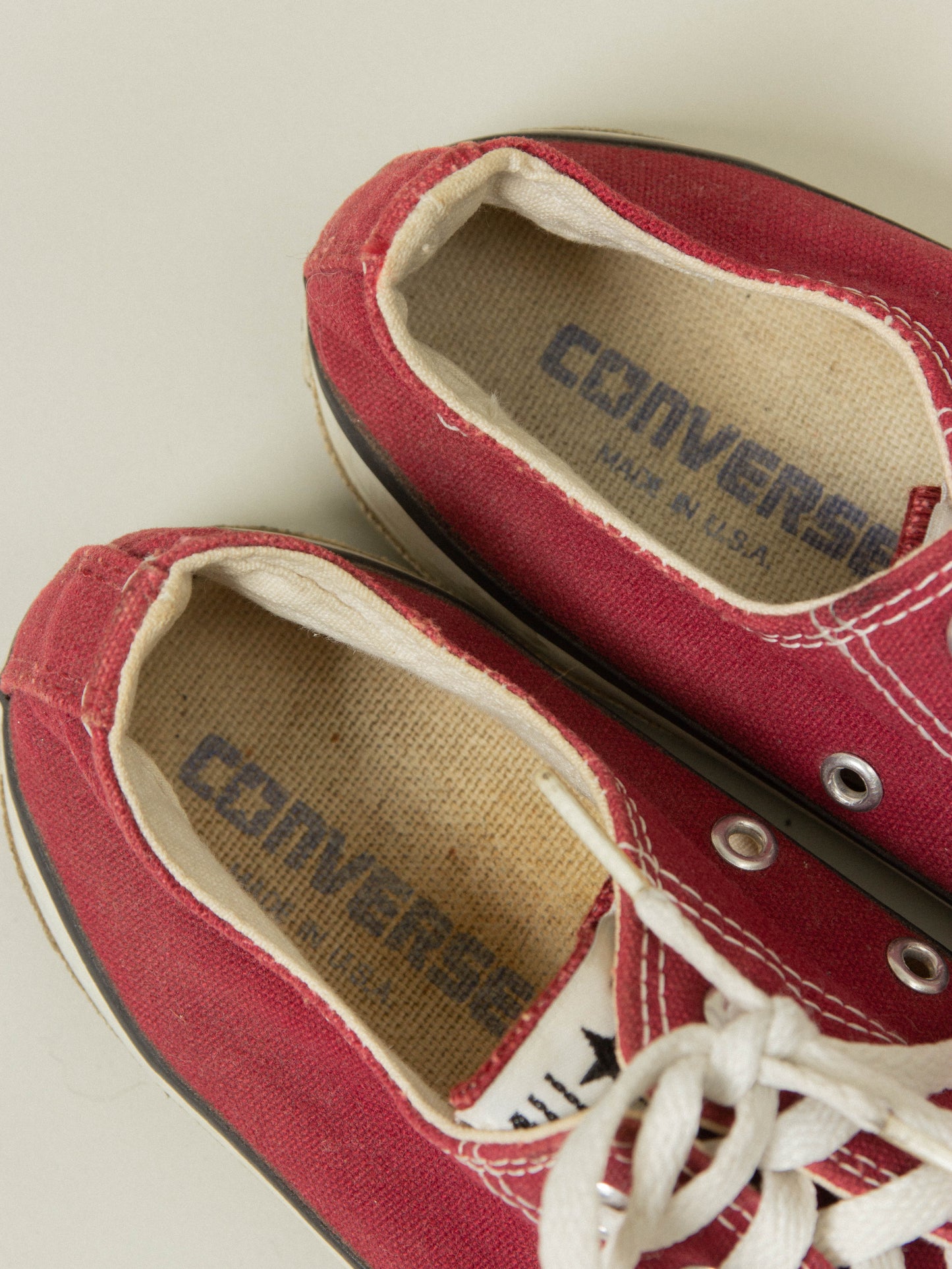 Vtg 1980s Converse  All Star Low-Top - Made in USA (US 6.5-EU 39.5)
