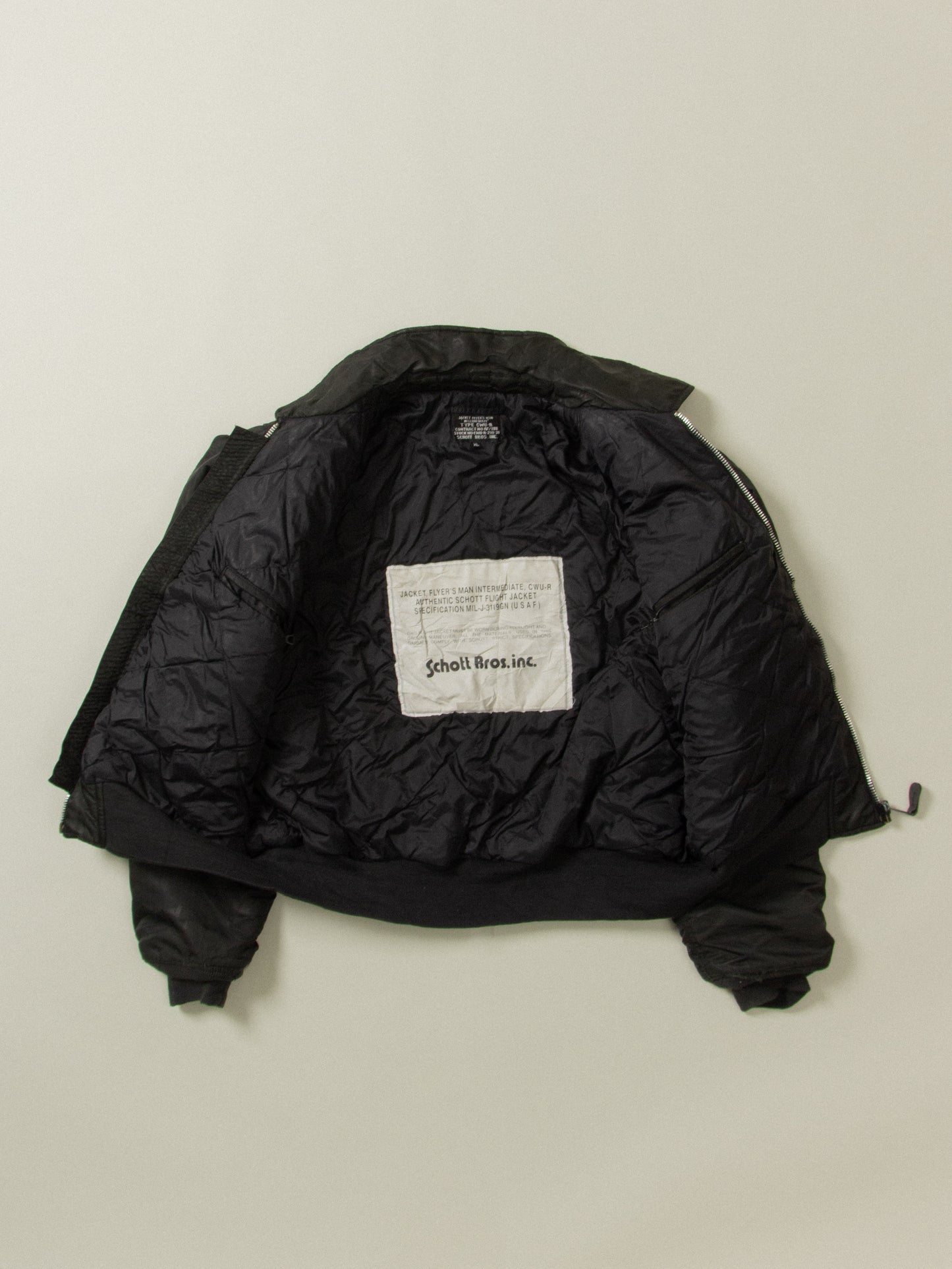 Vtg 2000s Schott NYC CWU Flight Jacket (XL)