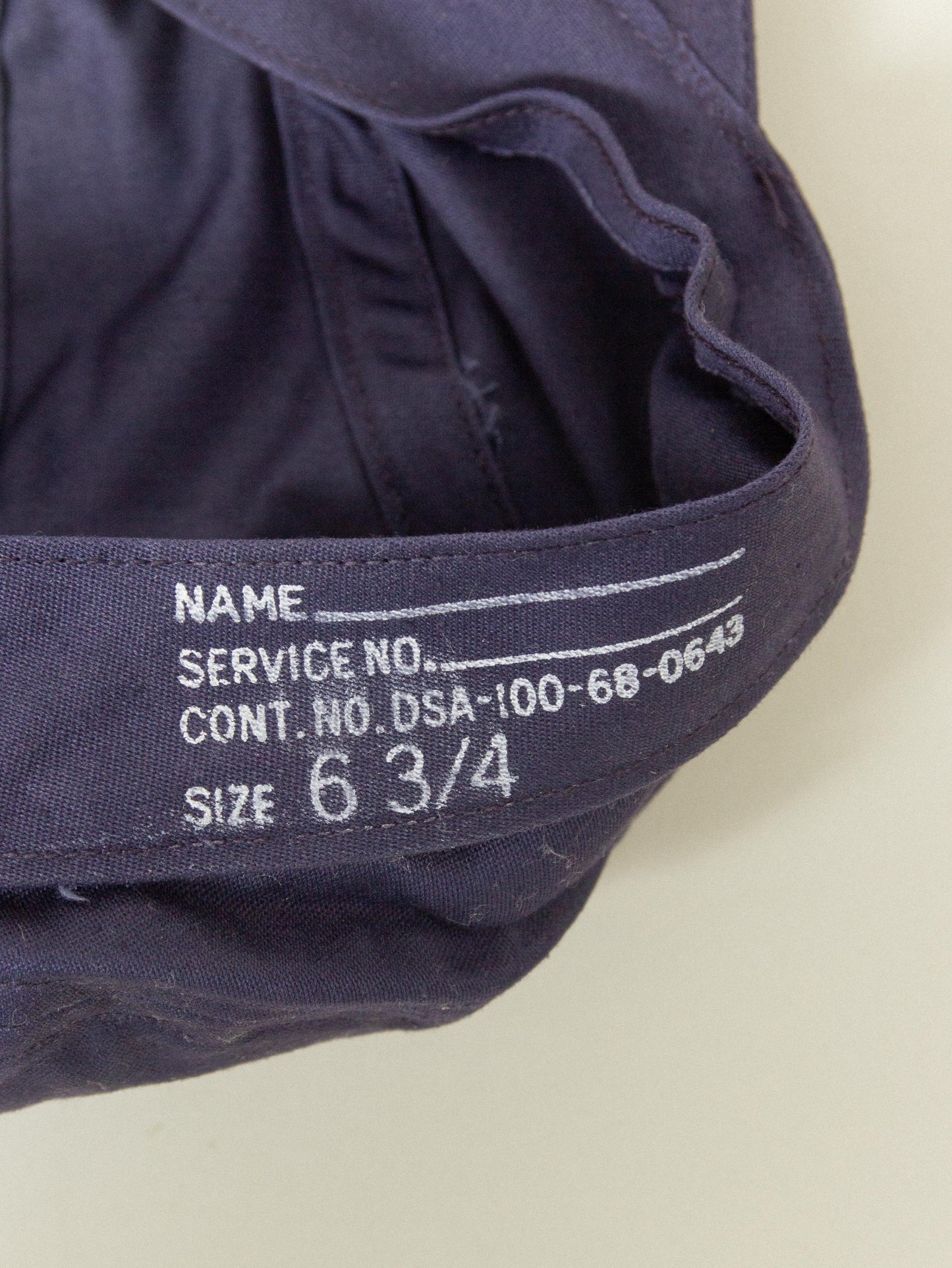 Deadstock 1960s USN Utility Cap