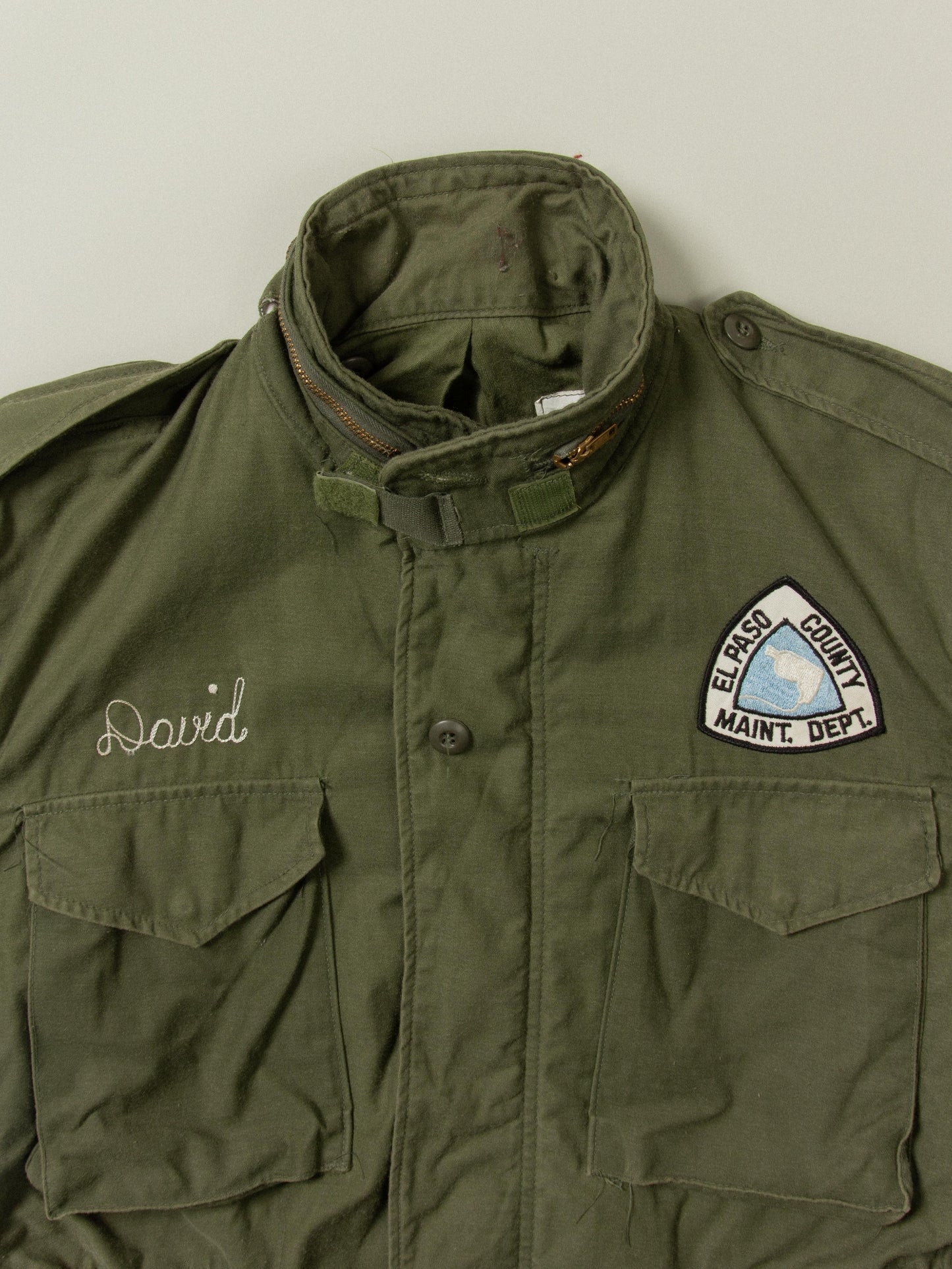 Vtg 1980s M-65 Field Jacket (M)