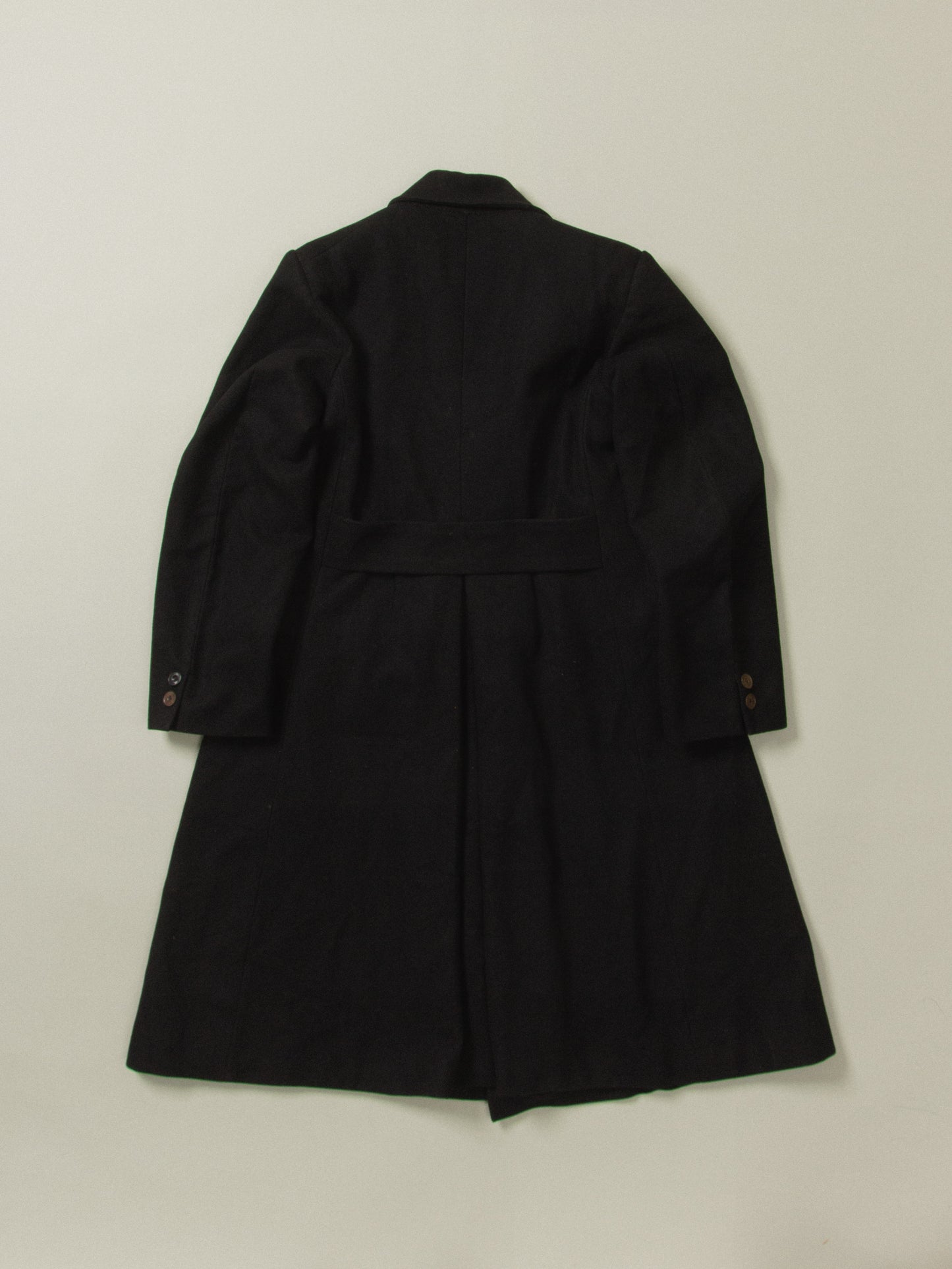 Vtg 1940s Double-Breasted Wool Coat (M)