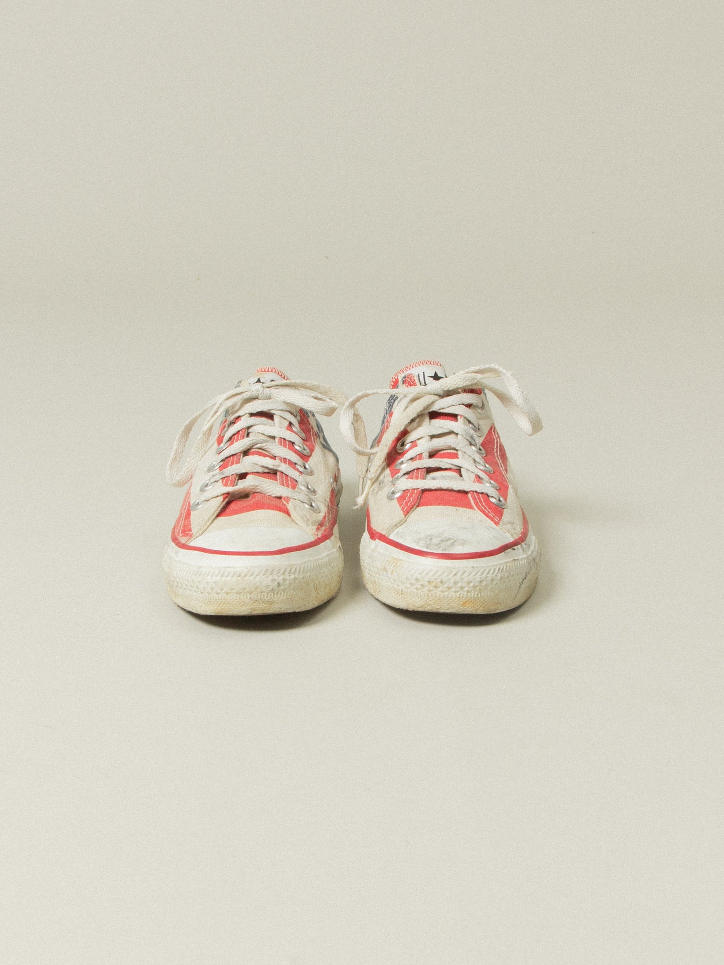 Vtg 1980s Converse All Star Flag Low-Top - Made in USA (US 4.5-EU 37)