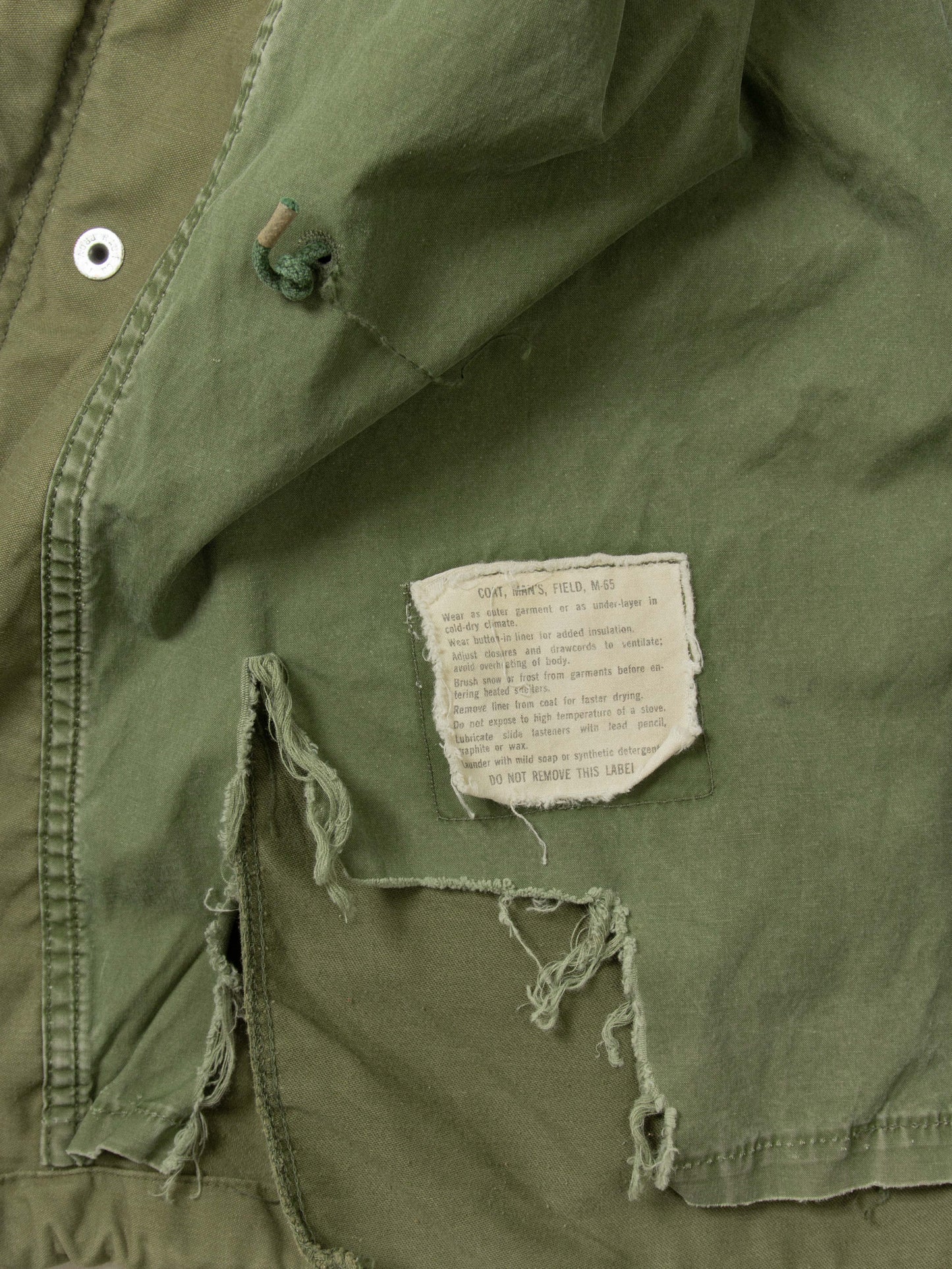 Vtg 1970s US Army M-65 Field Jacket (M)