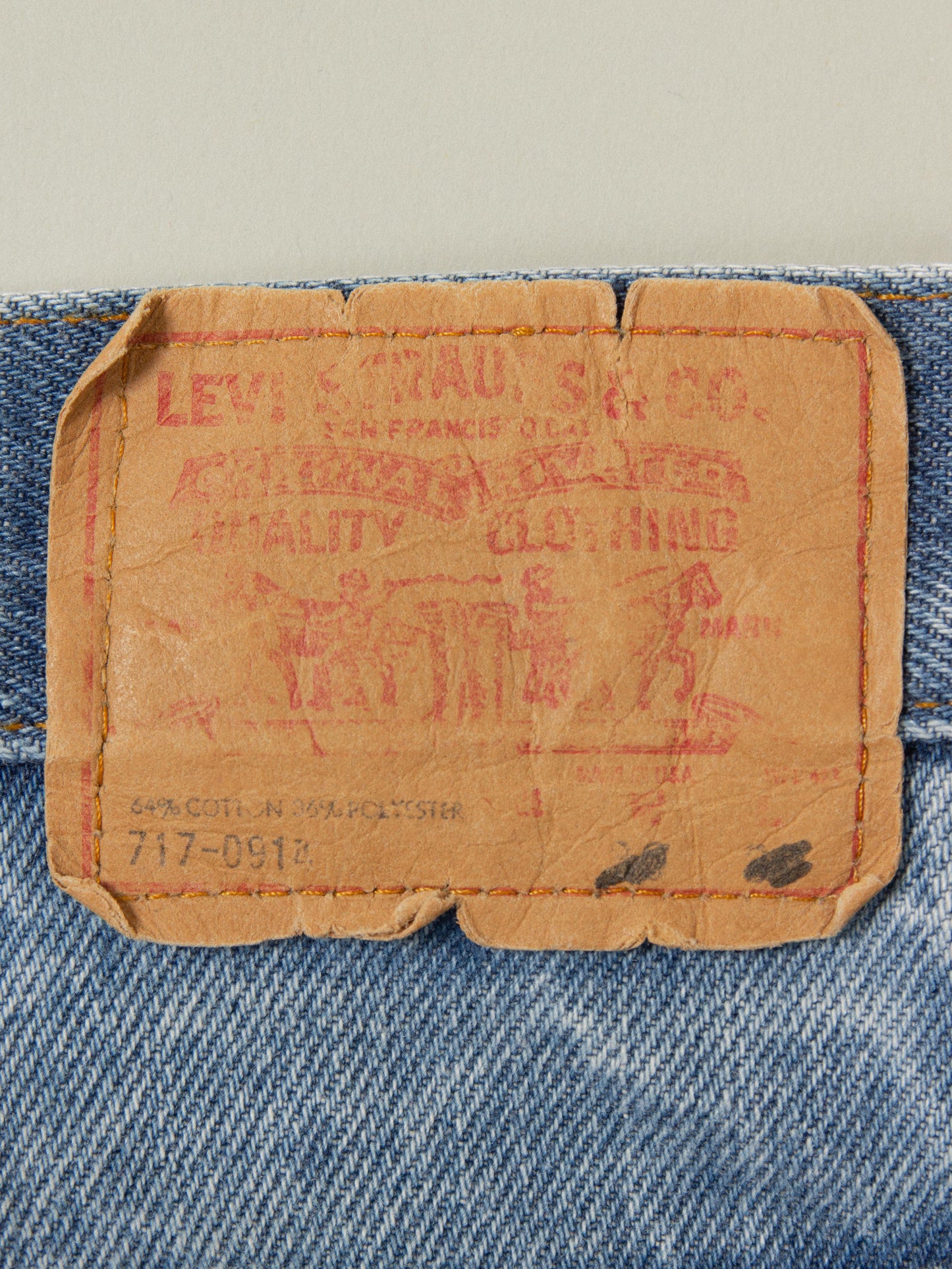 Vtg Levi's 717 - Made in USA (30x28)