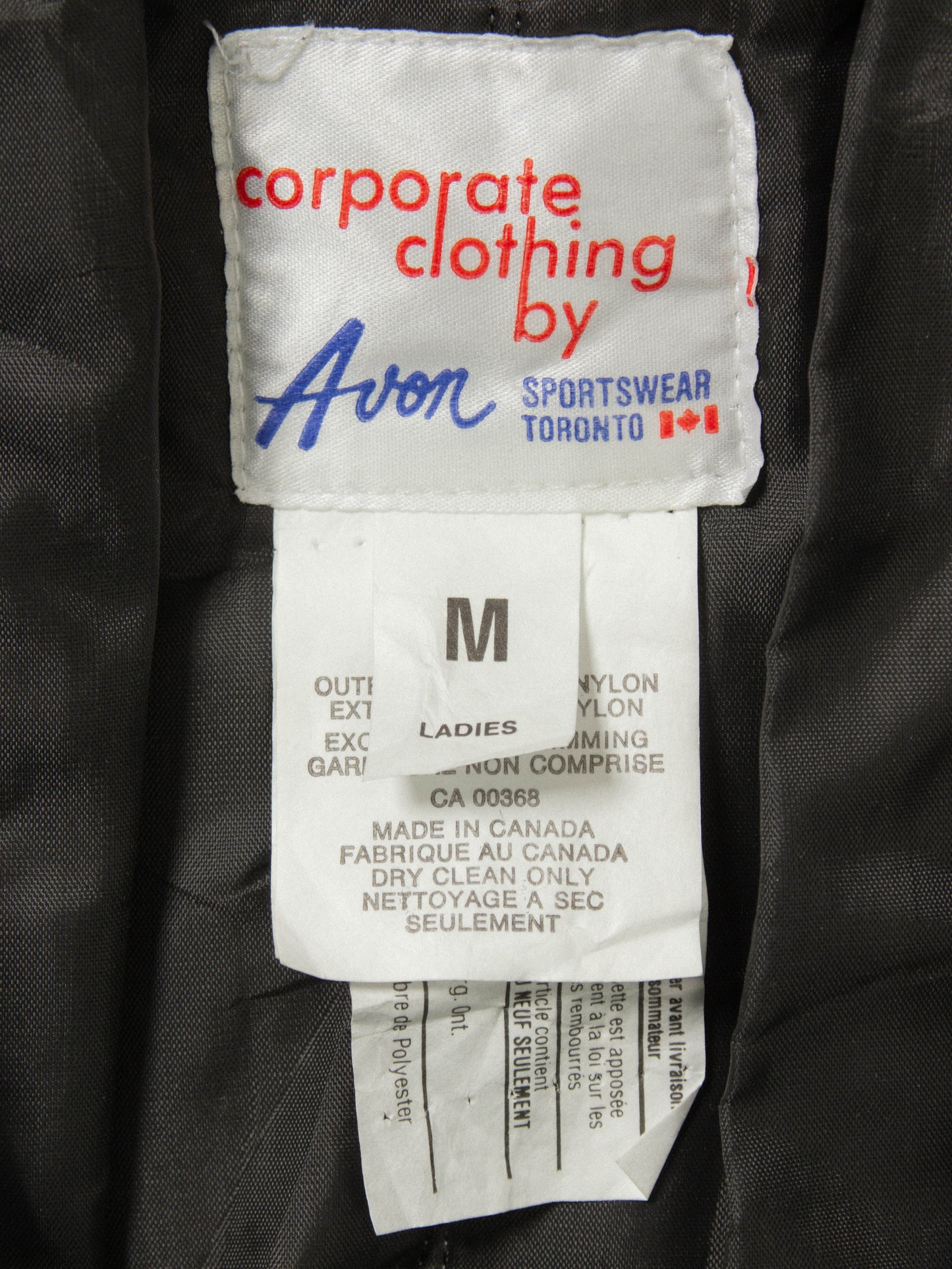 Vtg 'Avon Sportswear Toronto' Winter Jacket - Made in Canada (Women's M)