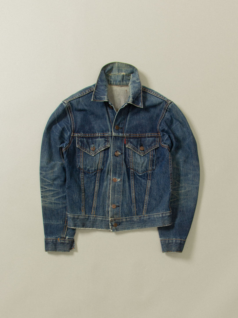Vtg Levi's Big E Trucker Denim Jacket (XS)