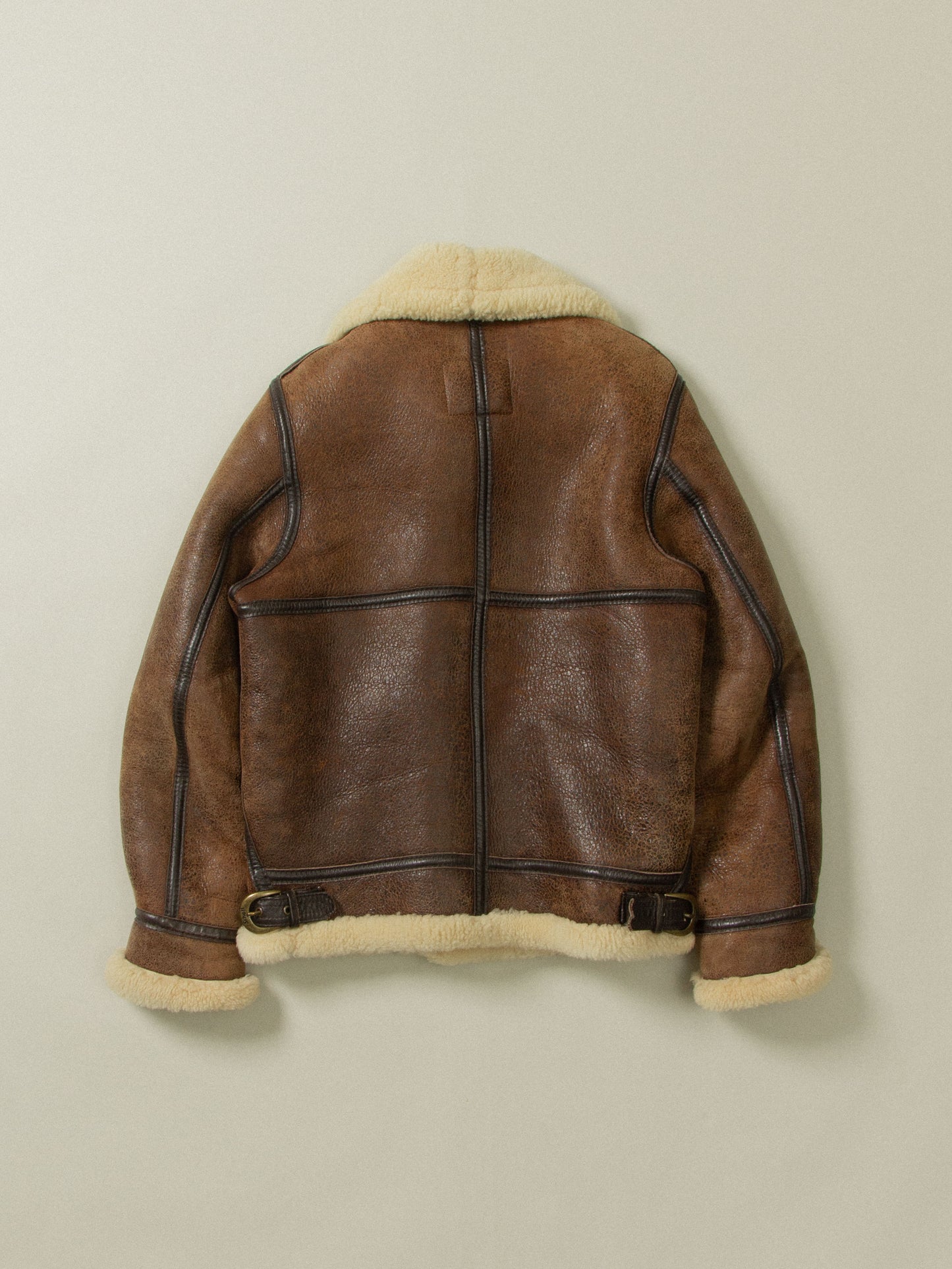Used Schott NYC B-3 Shearling Jacket - Made in USA (S)