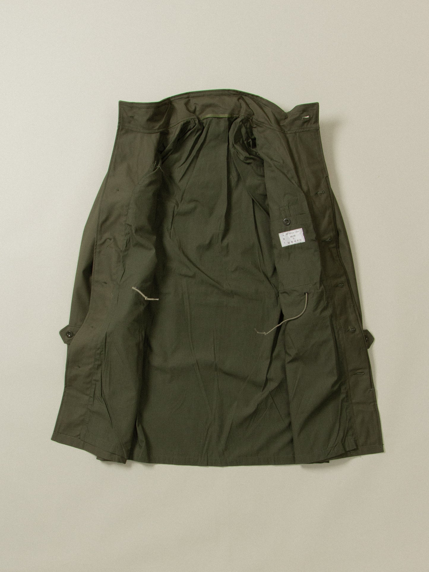Vtg 1980s Belgian Army M89 Parka
