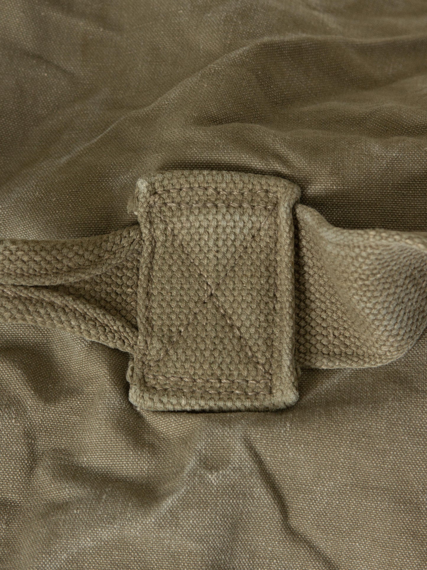Vtg 1960s French Military Duffel Bag