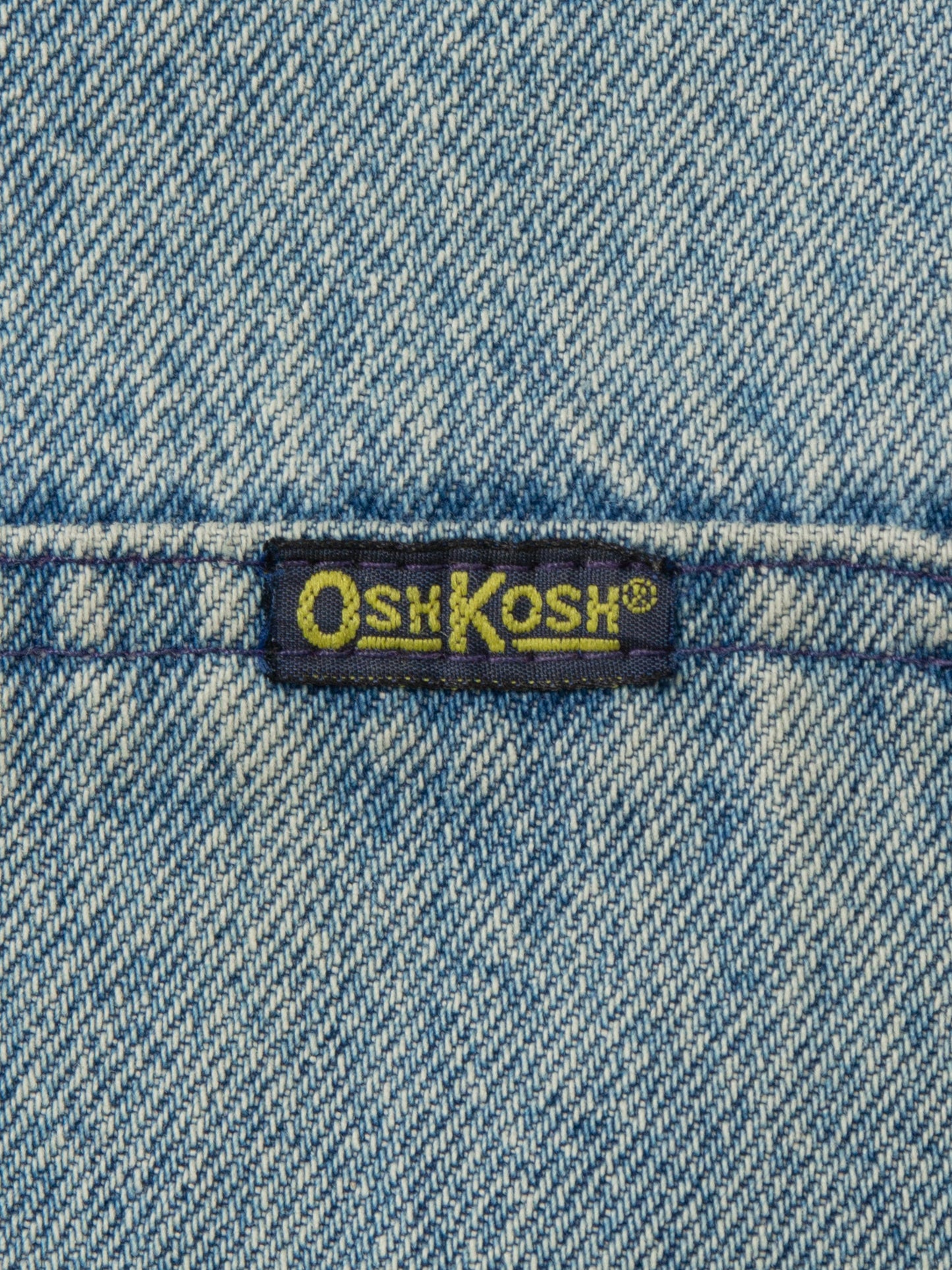 Vtg 1990s OshKosh B'Gosh Lined Hooded Denim Jacket (XL)