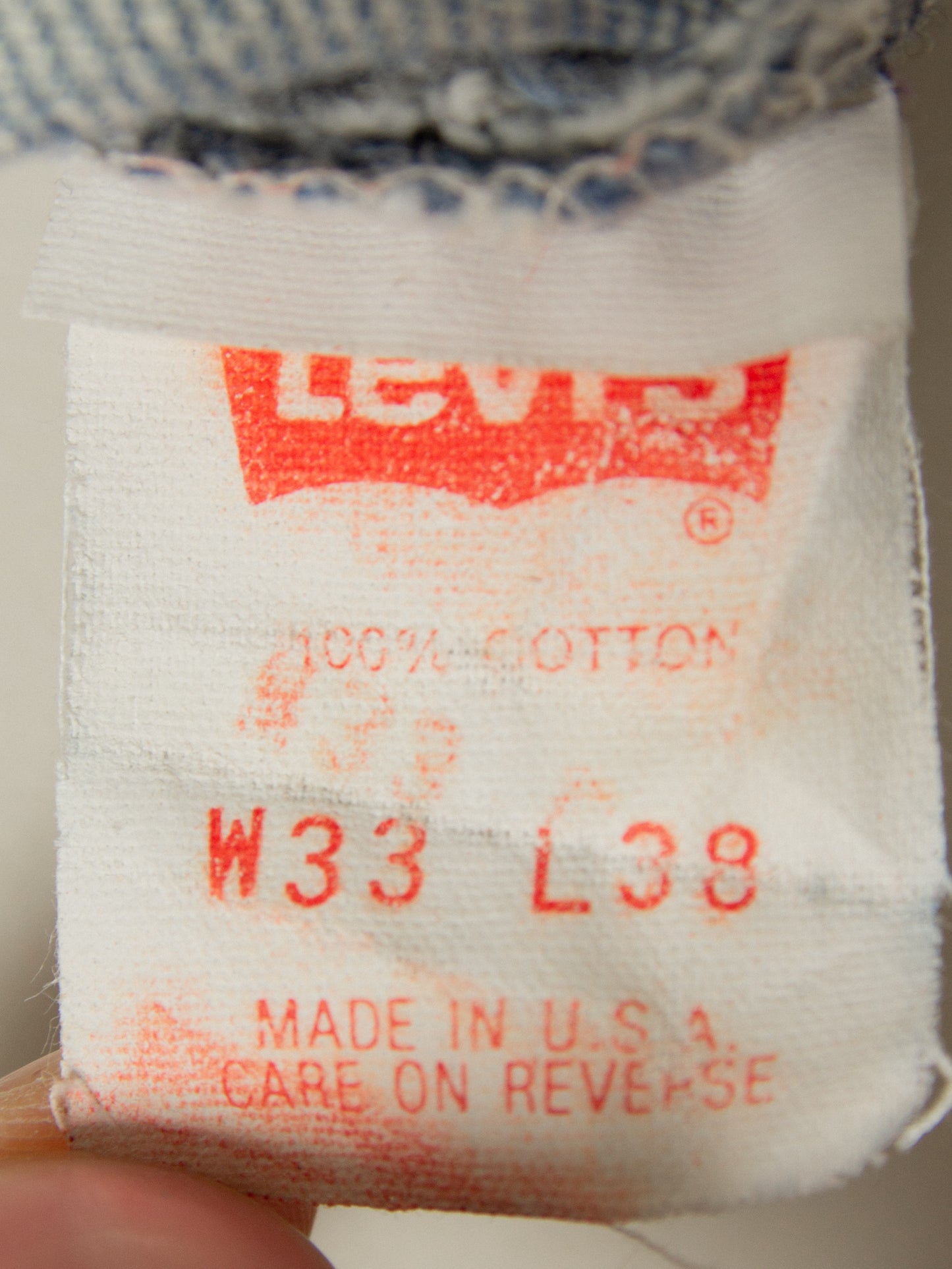Vtg 1980s Levi's 501 - Made in USA (32x34)