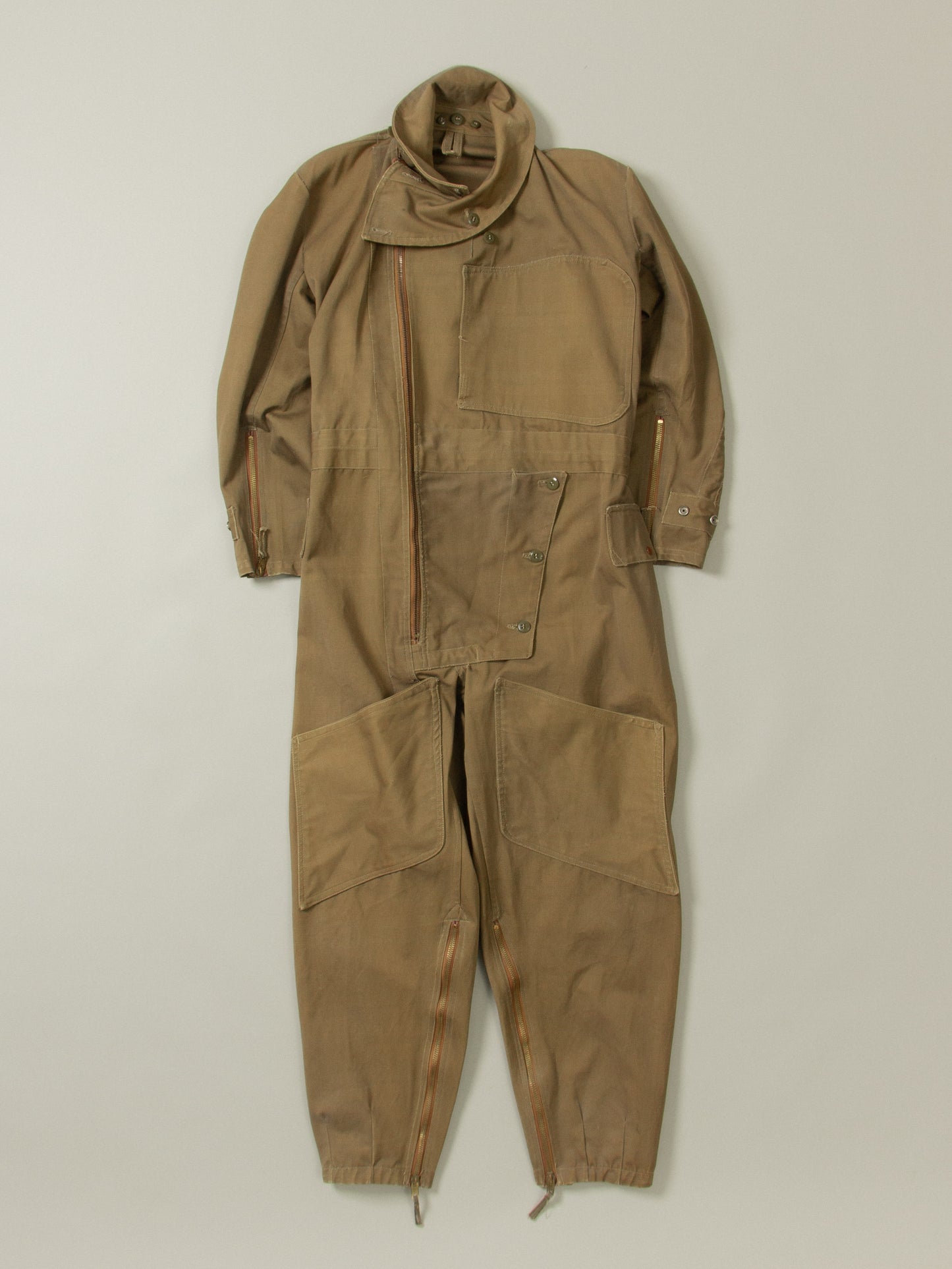 Vtg 1940s WW2 British RAF "Sidcot" Flight Suit (M)