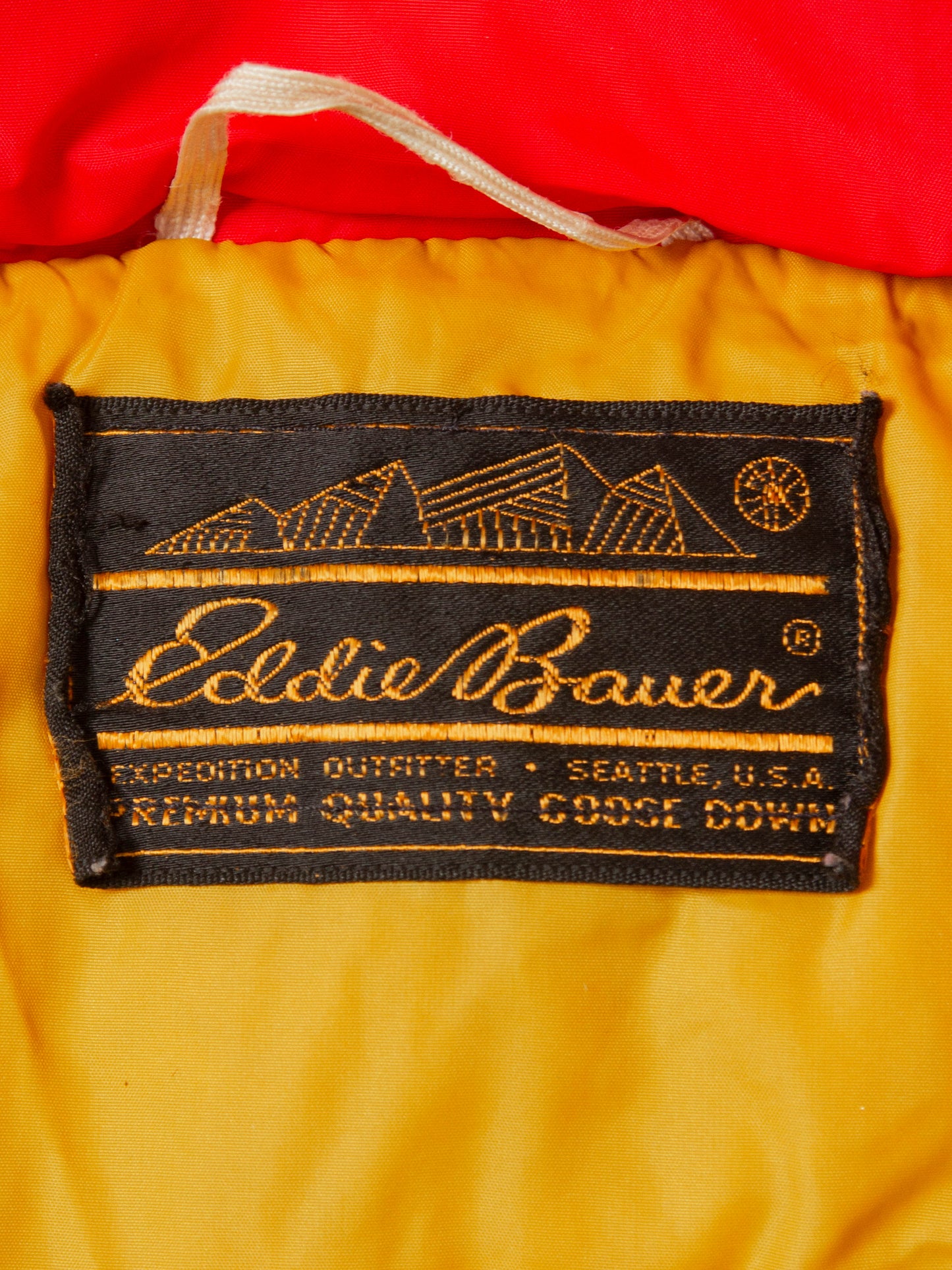 Vtg 1980s Eddie Bauer Down Winter Jacket - Made in USA (L)