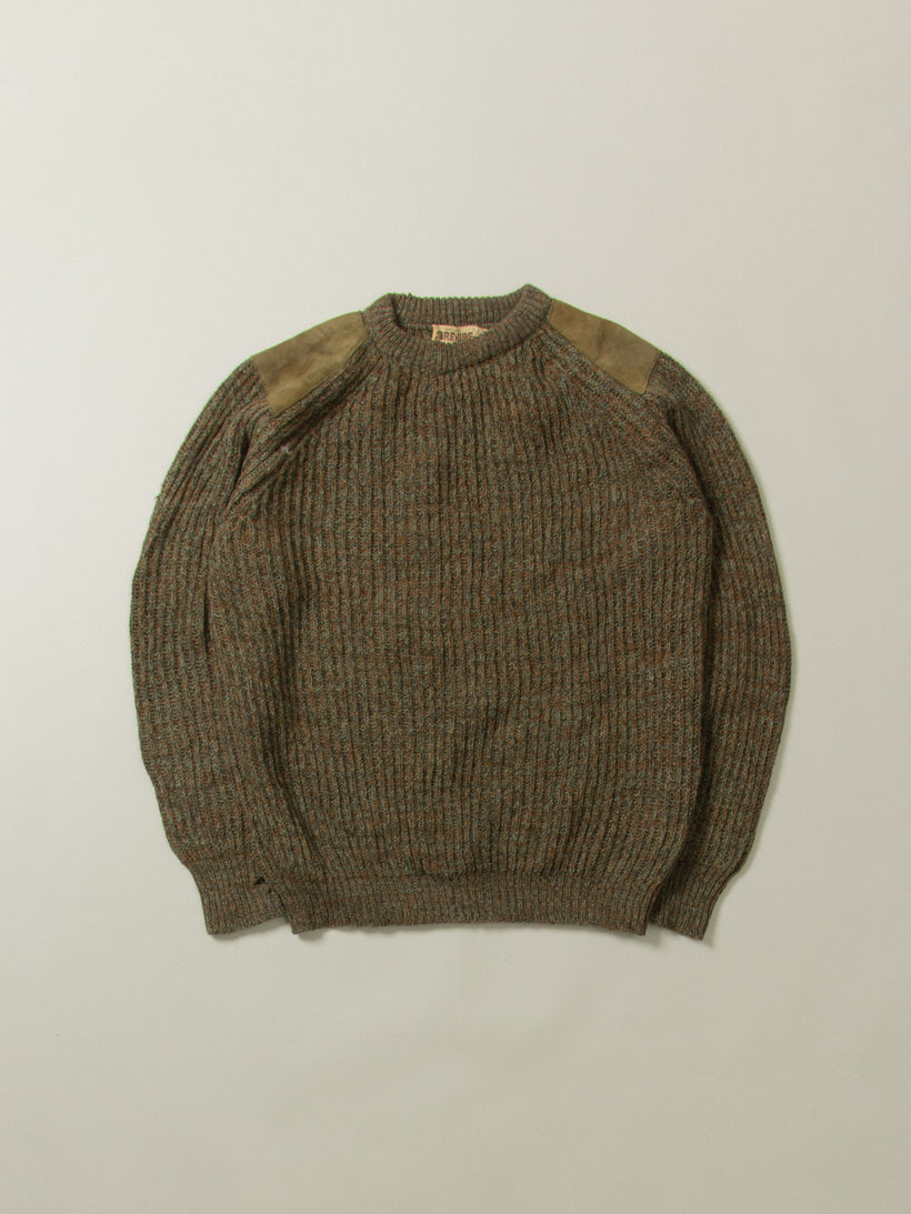 Vtg 1980s Brenire Wool Sweater - Made in Ireland (L)