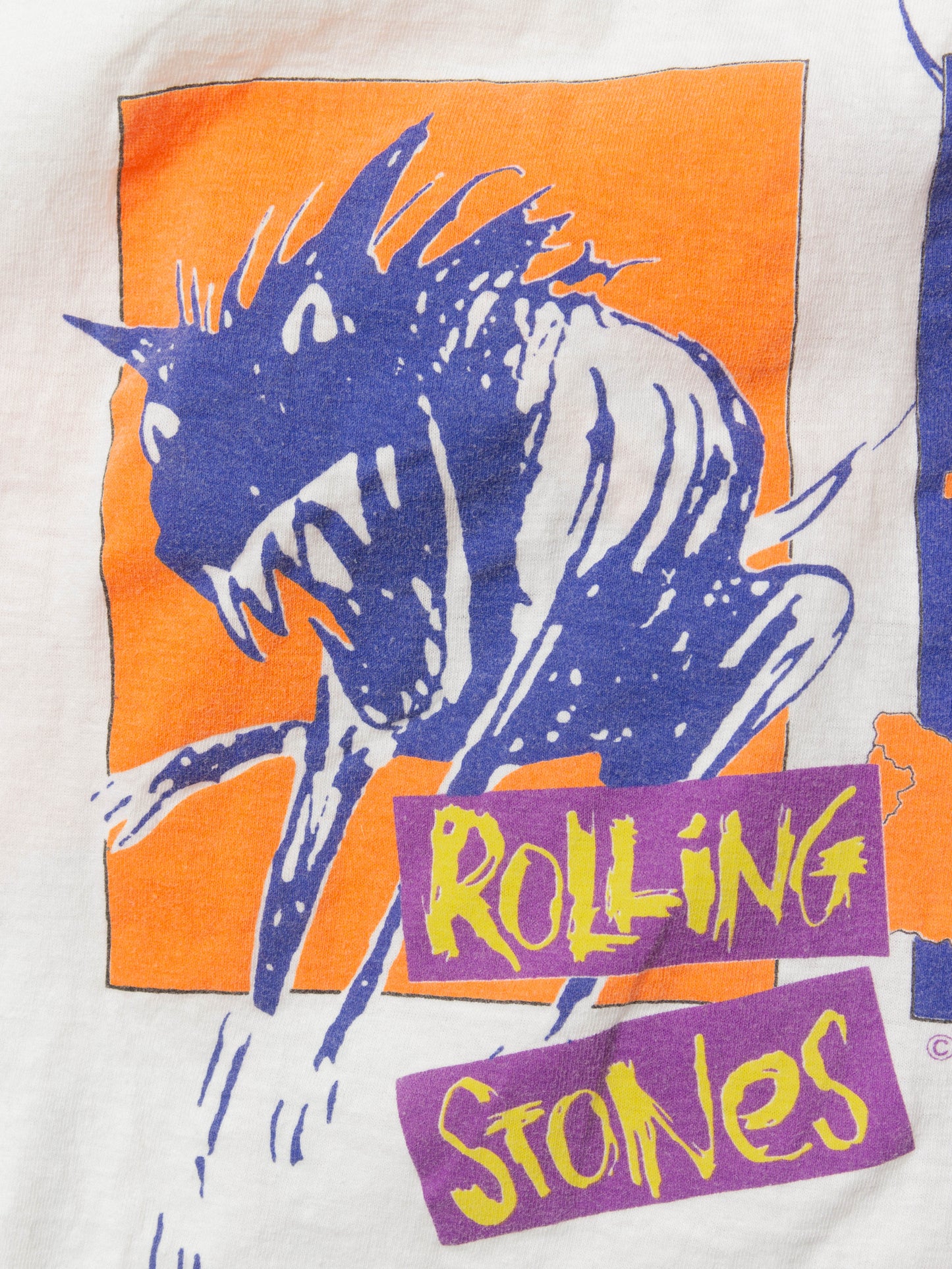 Vtg 1990 Urban Jungle Rolling Stones Europe Tour Tee (XL)