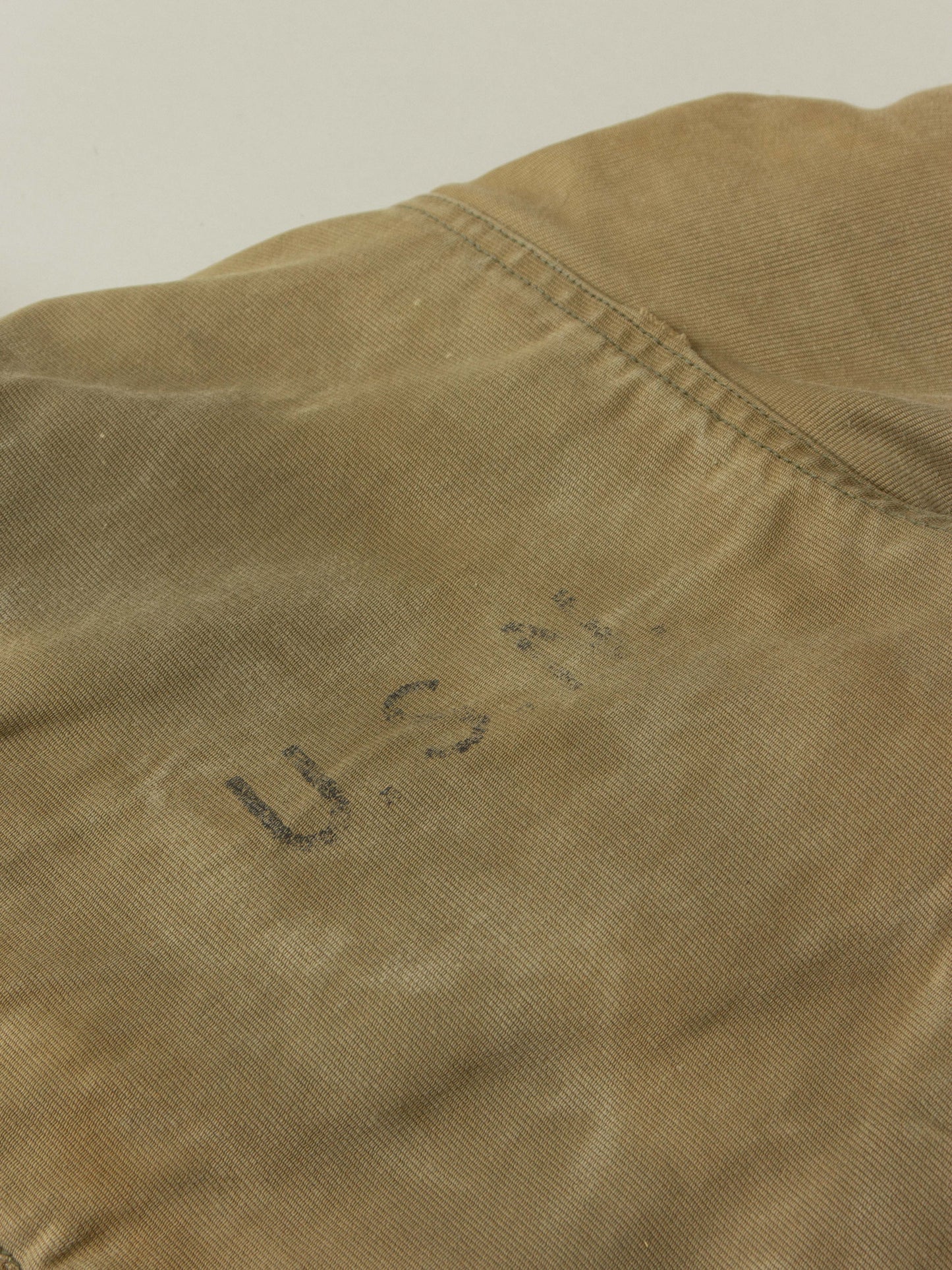 Vtg Rare WWII USN N-1 Alpaca Deck Jacket (S)