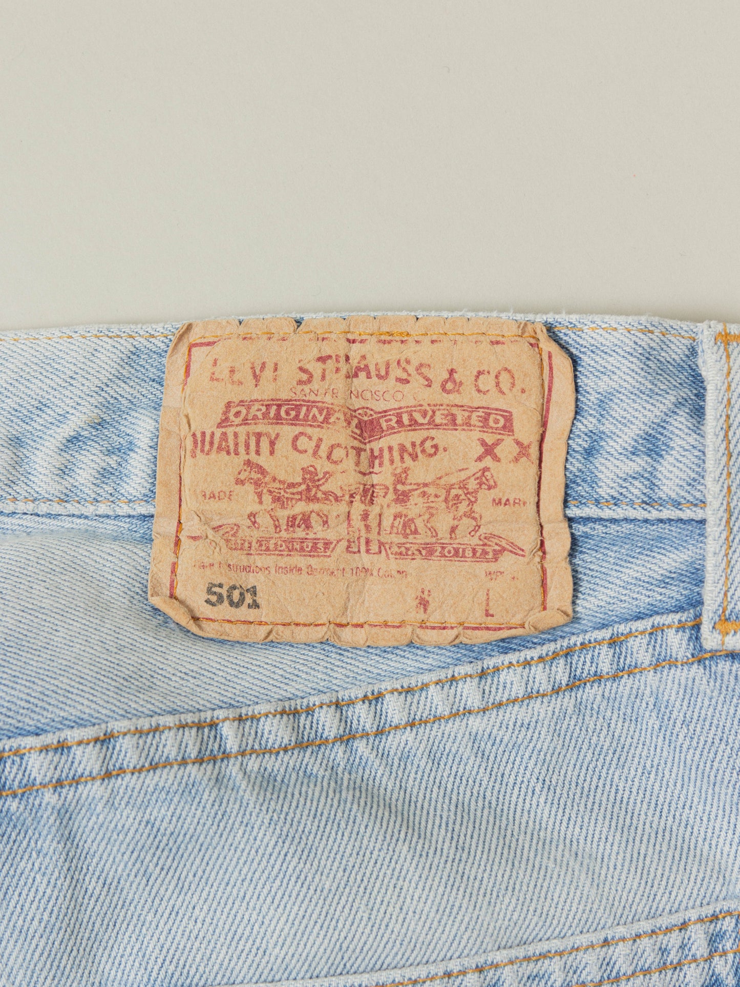 Vtg 1990s Levi's 501 - Made in USA (27x31)