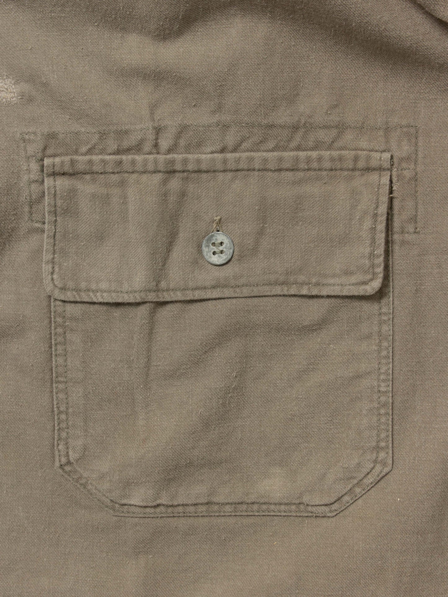 Vtg 1940s Swedish Army Chore Jacket