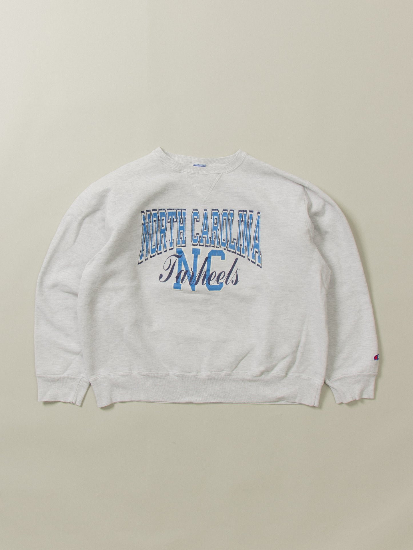 Vtg 1990s Champion North Carolina Basketball Sweatshirt - Made in USA (M)